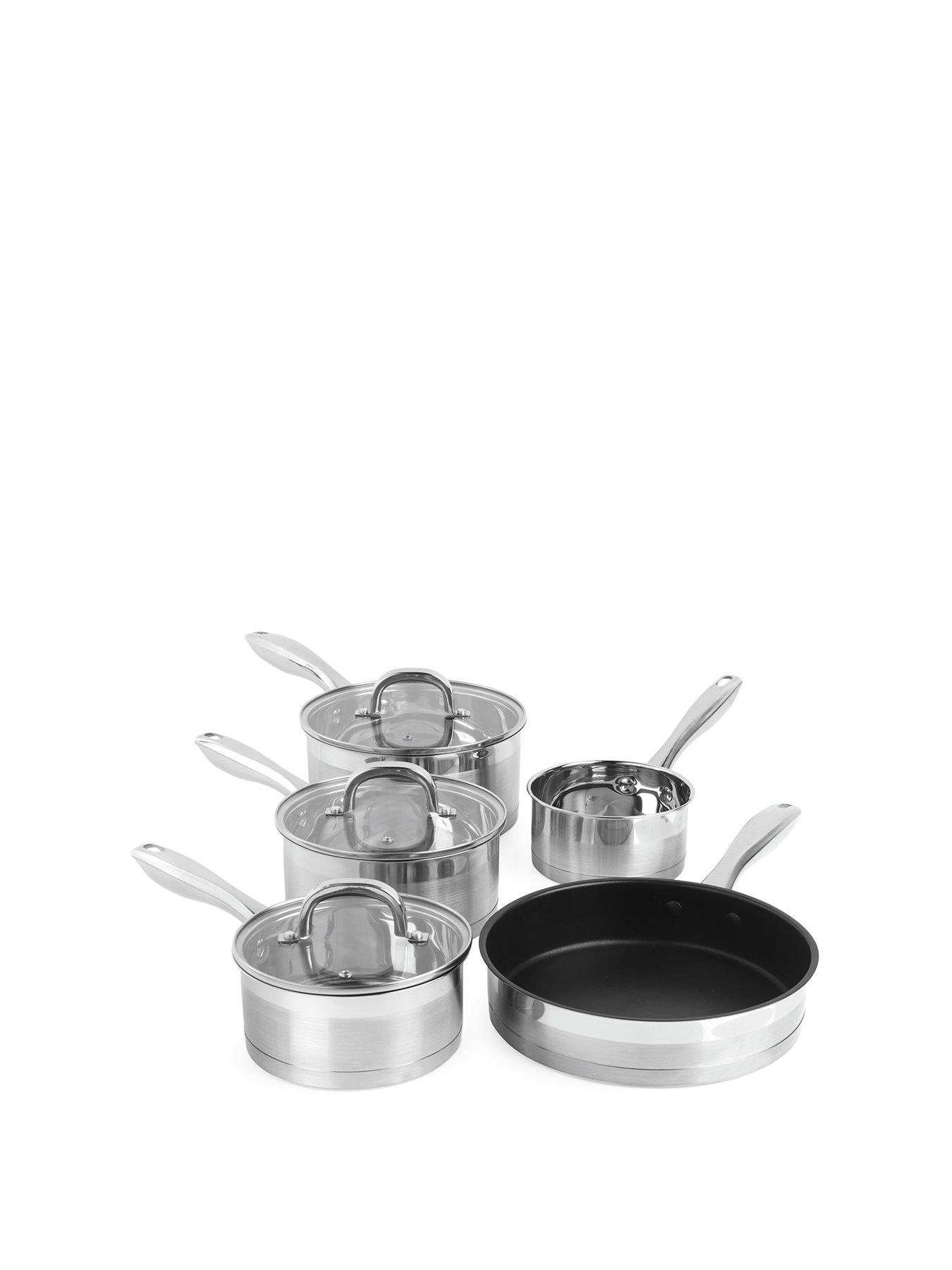 Image 2 of 7 of Salter 5pc Timeless Collection Pan Set