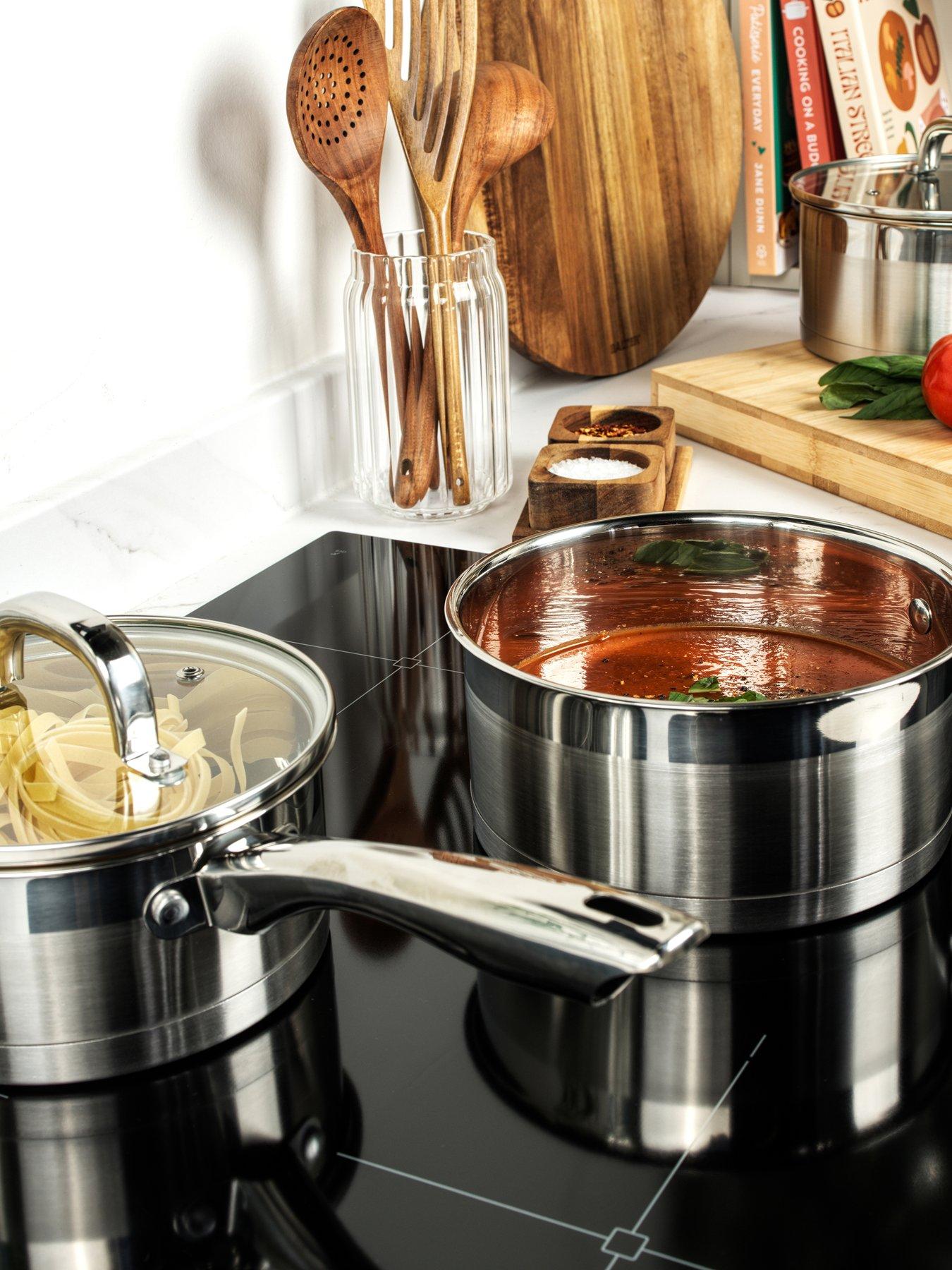 Image 5 of 7 of Salter 5pc Timeless Collection Pan Set