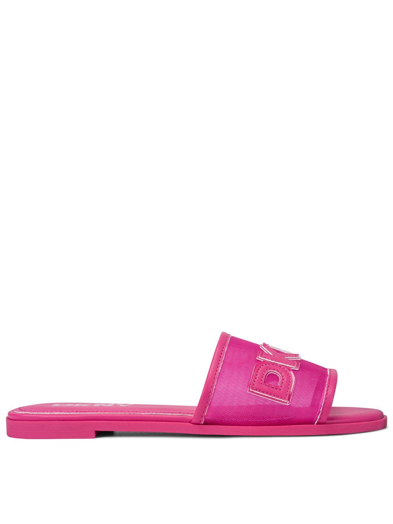 DKNY Wren Flat Sliders 5mm - Pink