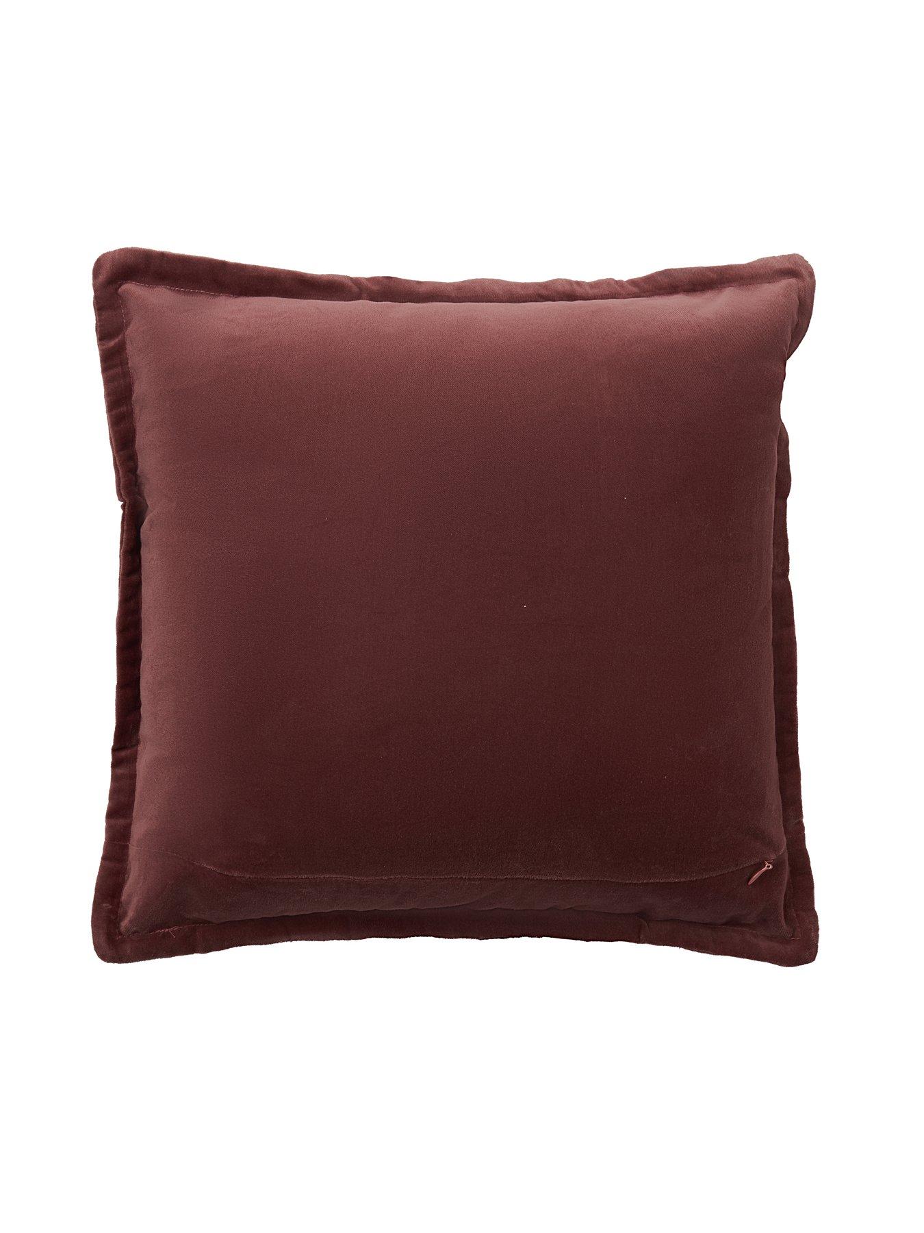 Image 3 of 6 of The Very Collection Velvet Stripe Cushion