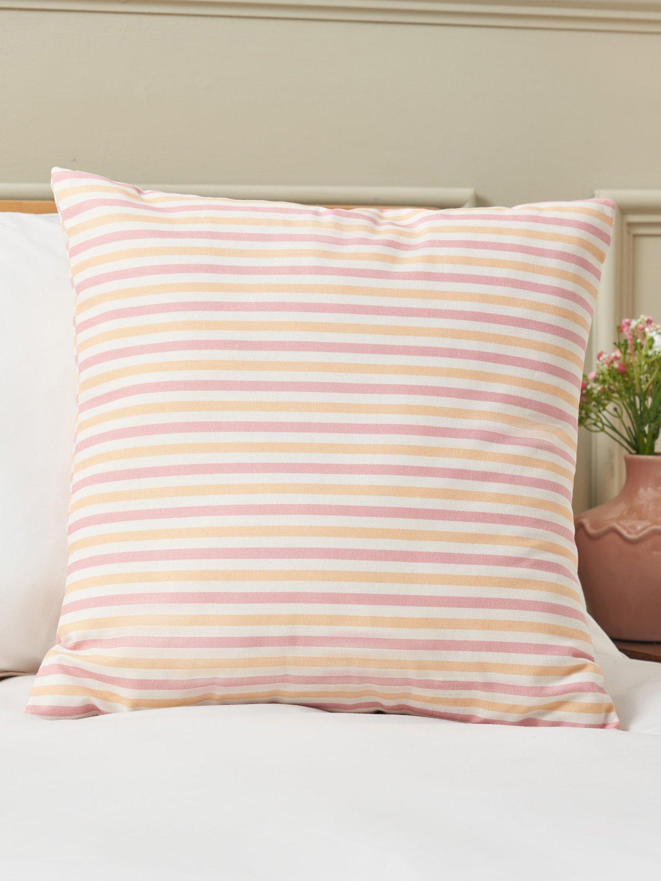 The Very Collection: Spring Garden Multi Stripe Cushion