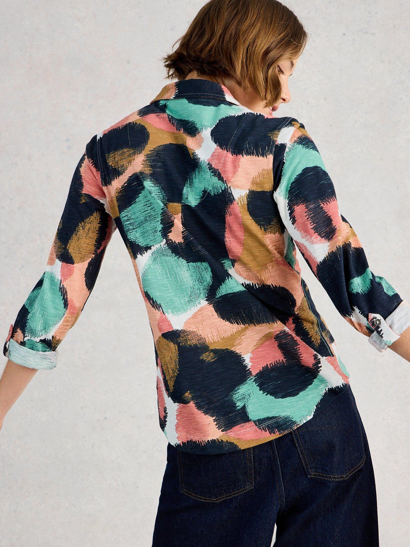 Image 2 of 6 of White Stuff Annie Jersey Shirt