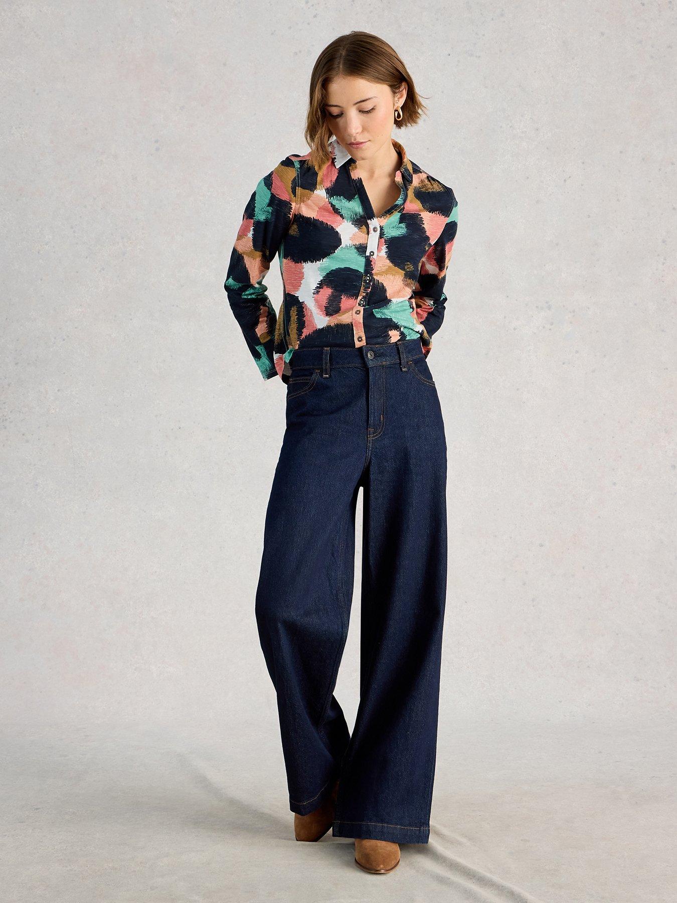 Image 3 of 6 of White Stuff Annie Jersey Shirt