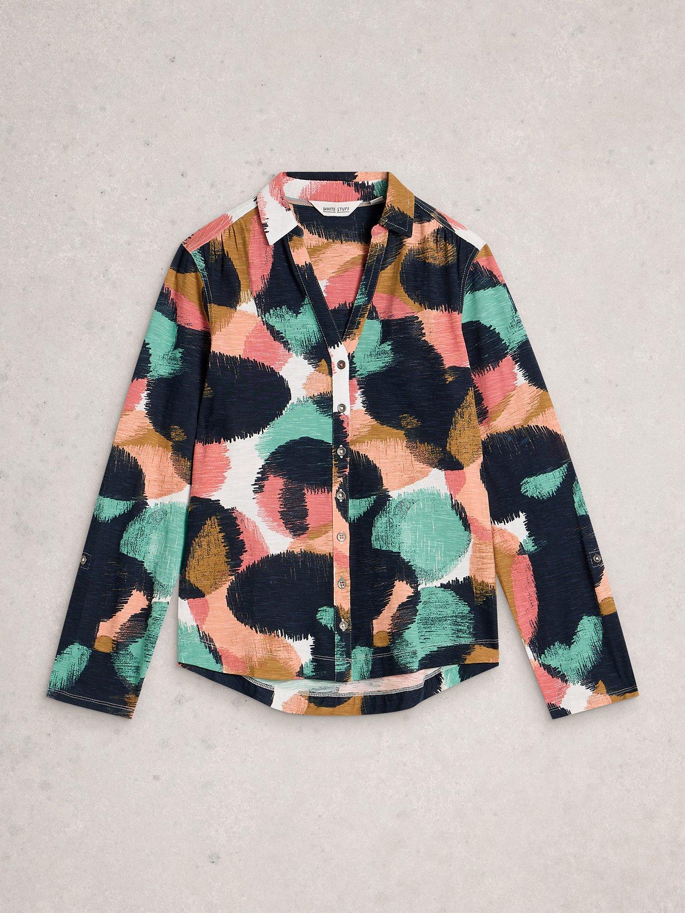 Image 5 of 6 of White Stuff Annie Jersey Shirt