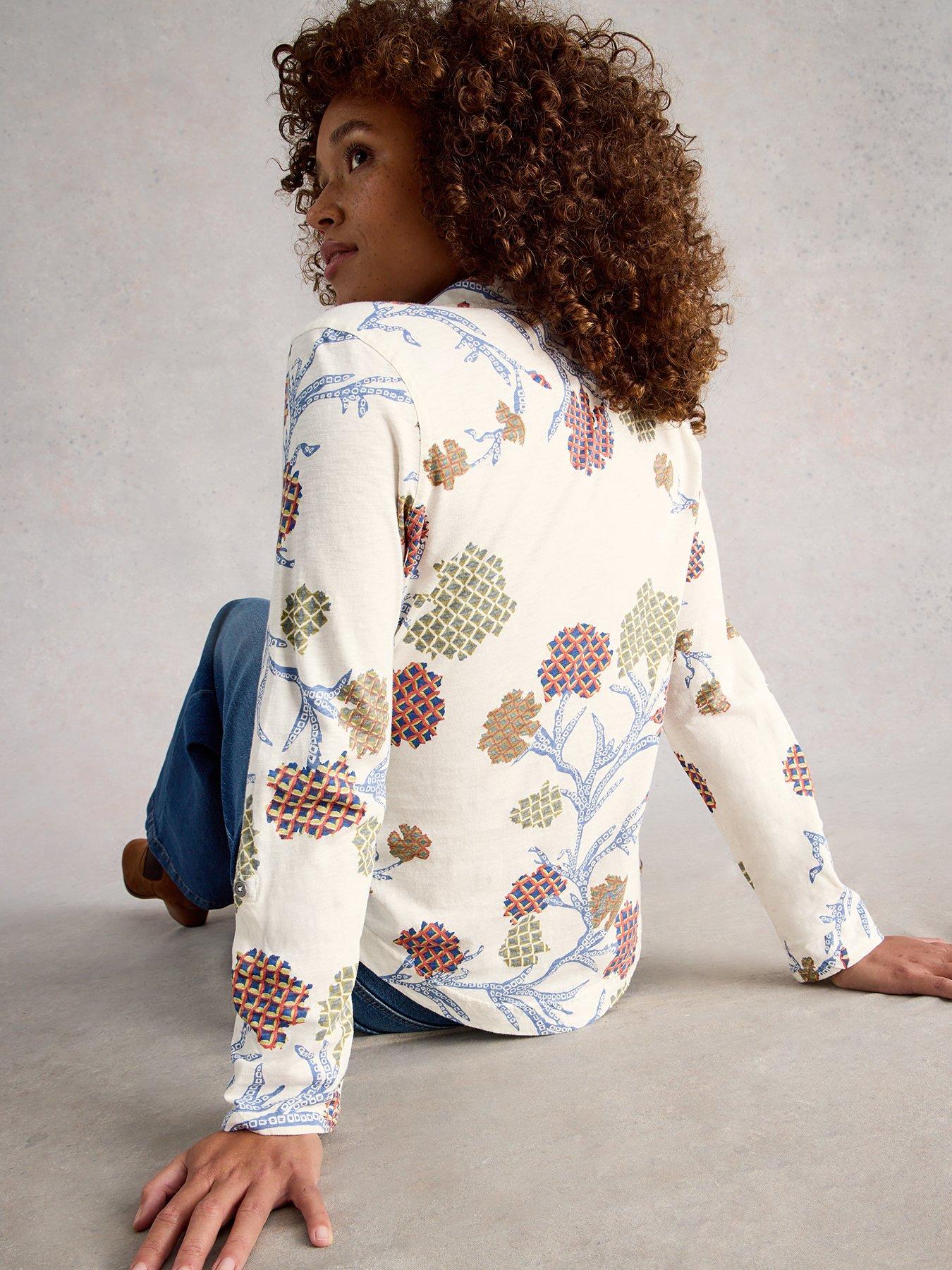 Image 2 of 6 of White Stuff Annie Jersey Shirt
