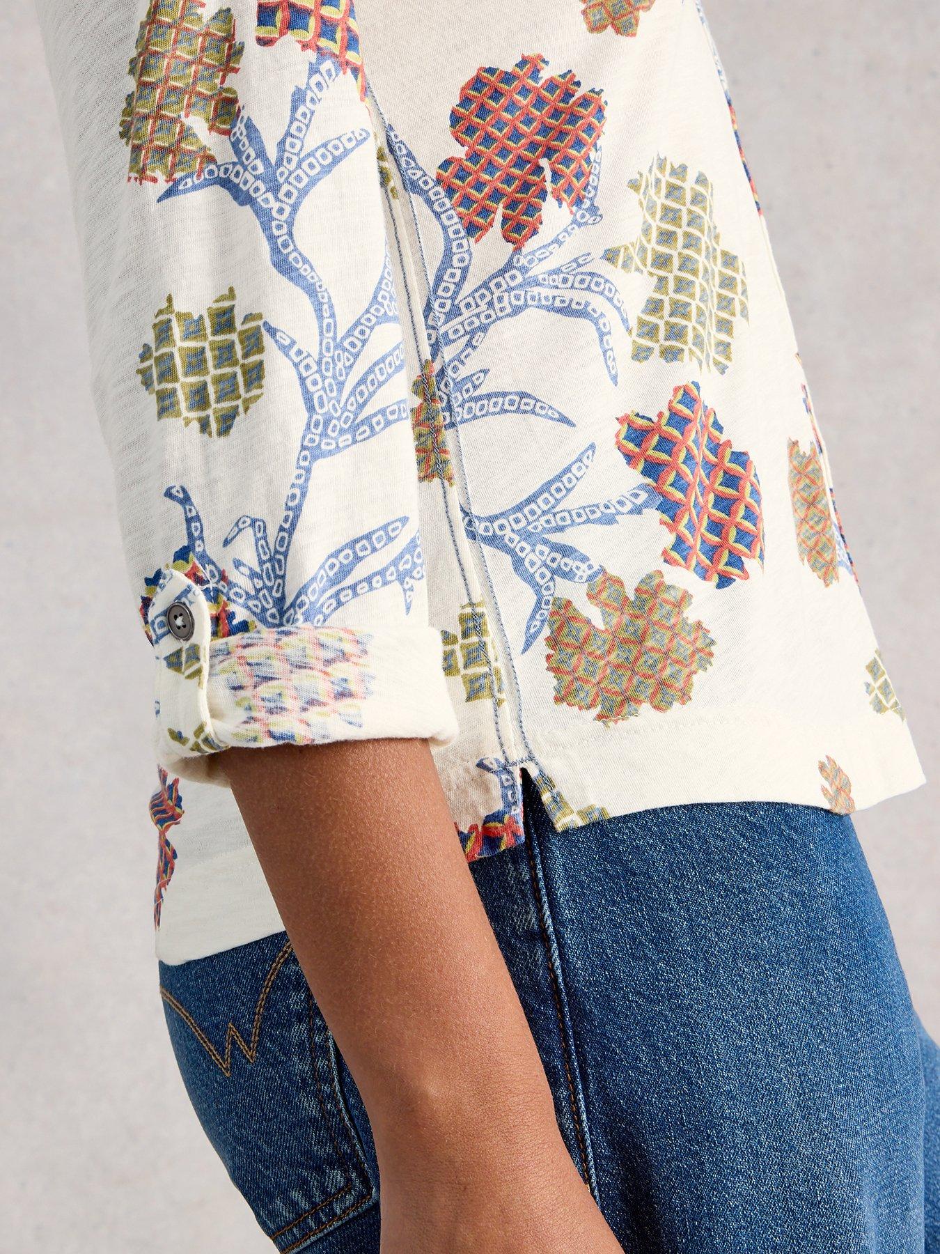 Image 4 of 6 of White Stuff Annie Jersey Shirt