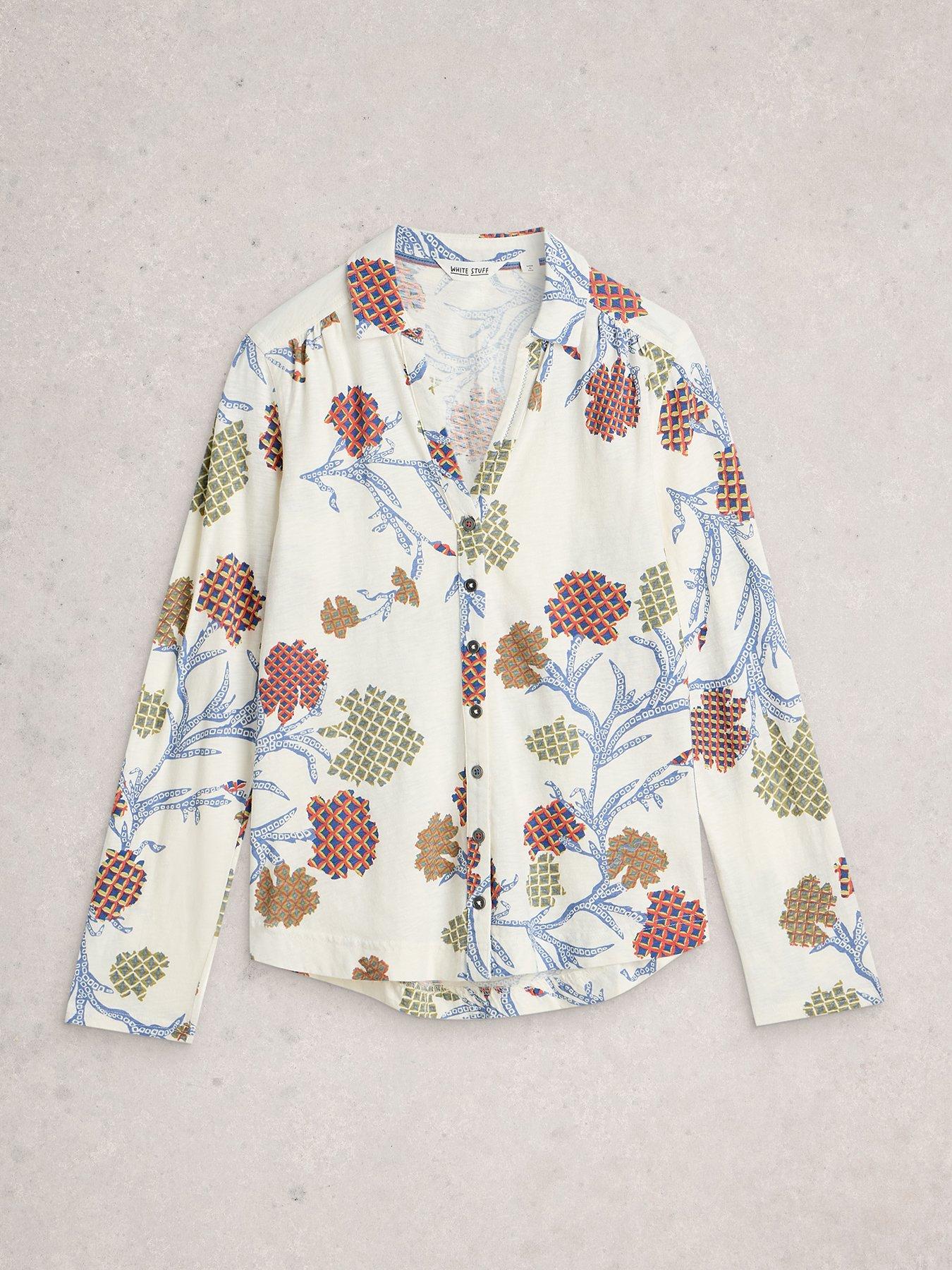 Image 5 of 6 of White Stuff Annie Jersey Shirt