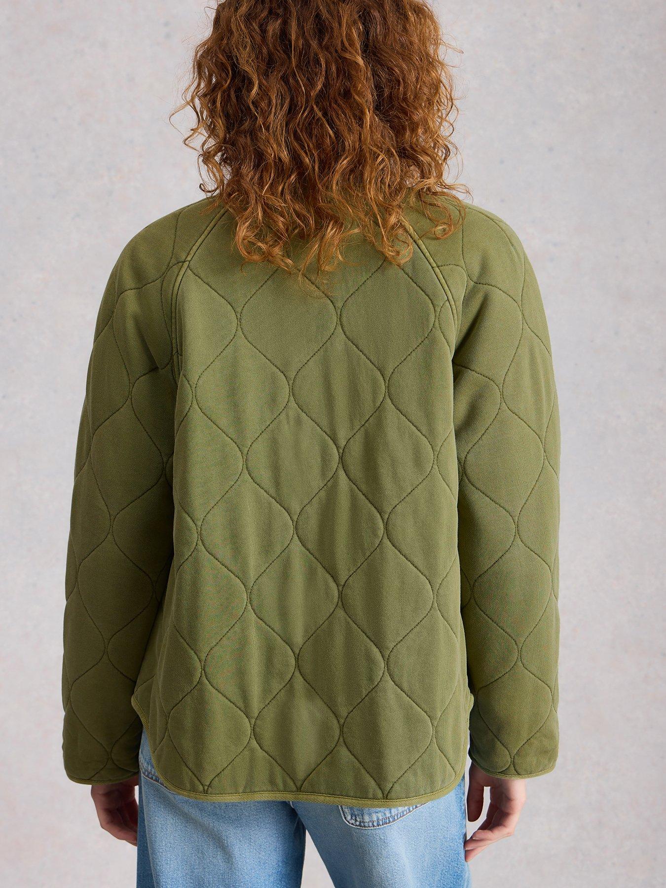 Image 2 of 6 of White Stuff Anya Jersey Quilted Jacket