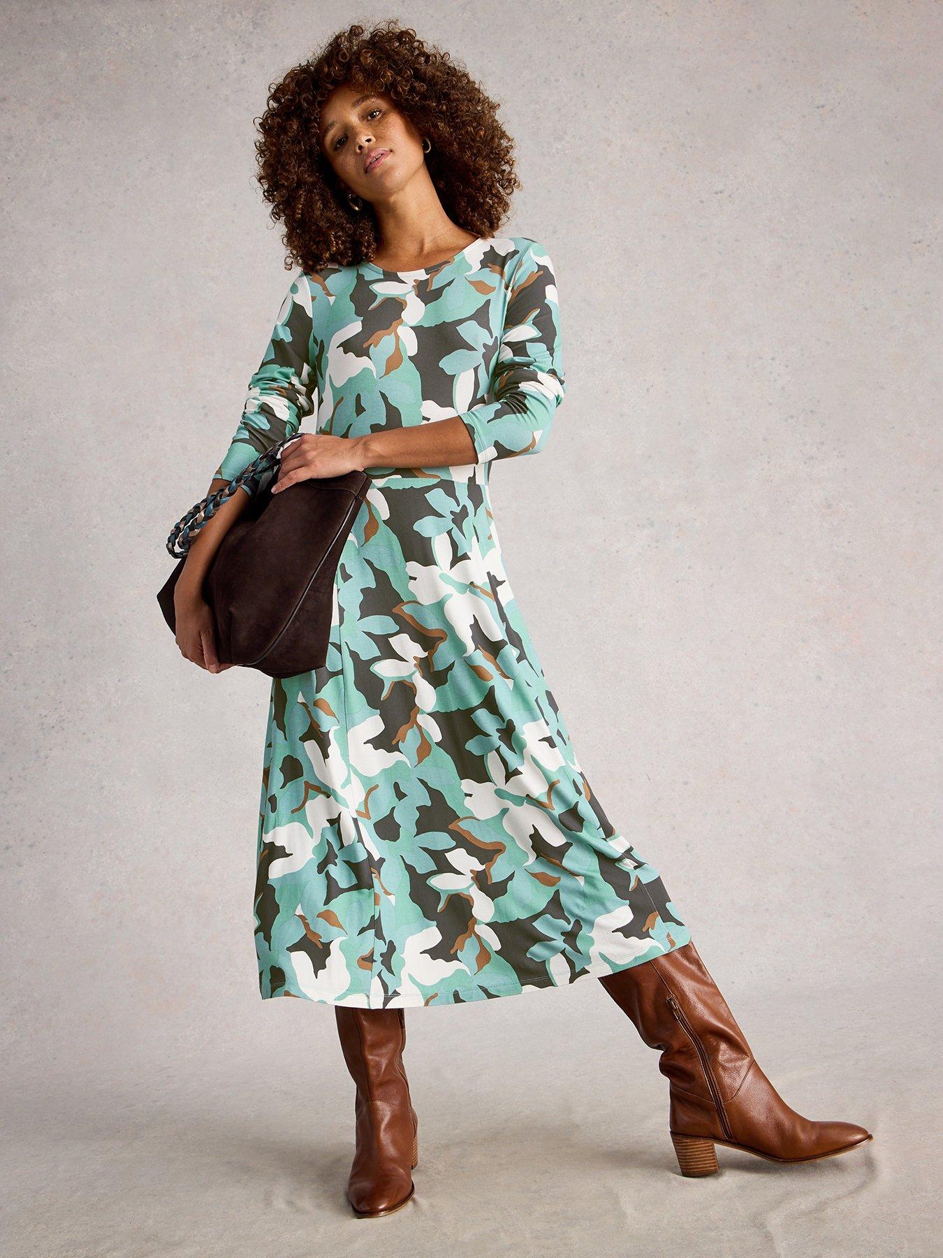 Image 3 of 6 of White Stuff Madeline Jersey Dress