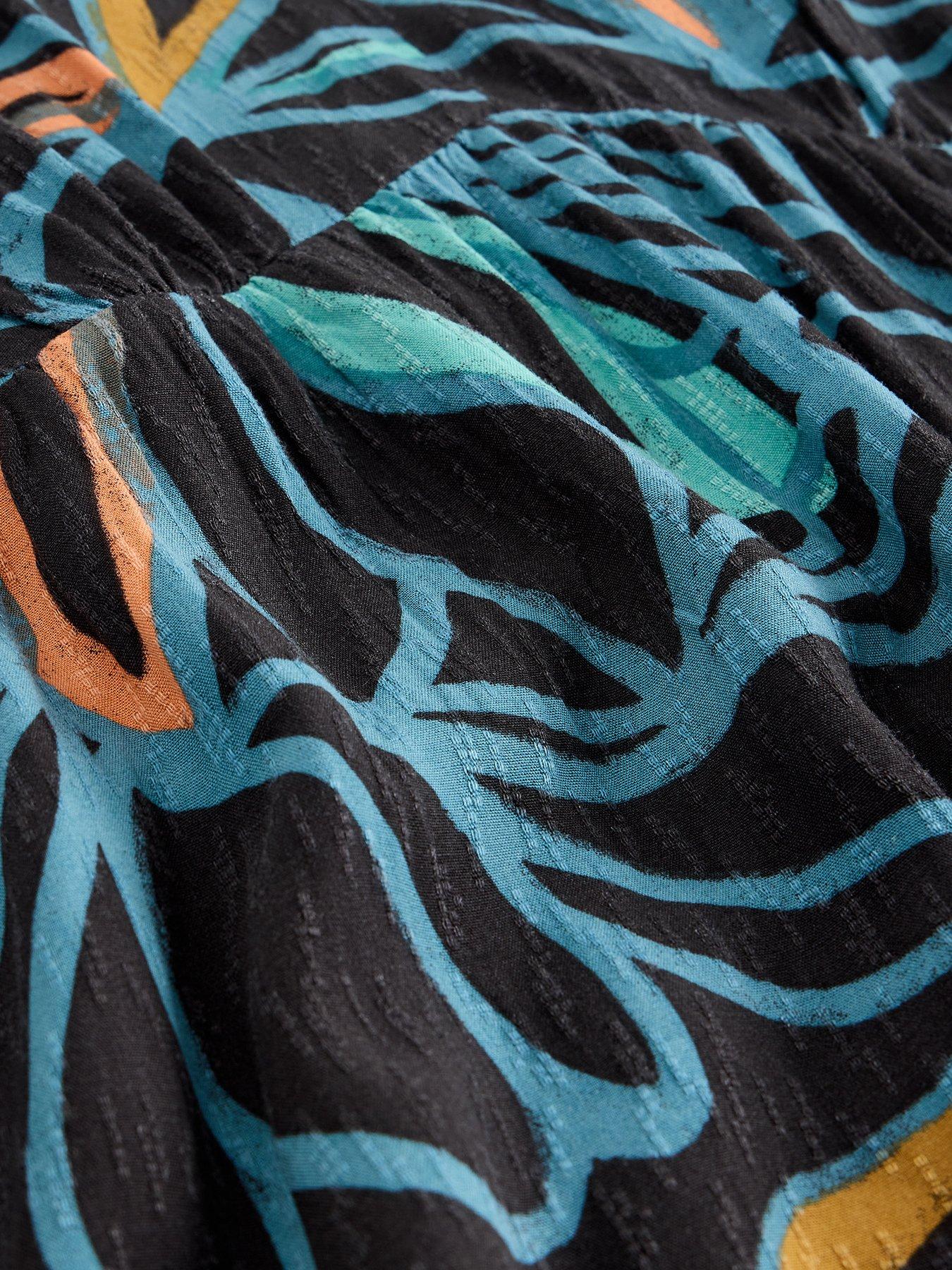 Image 6 of 6 of White Stuff Lucy Midi Dress - Black