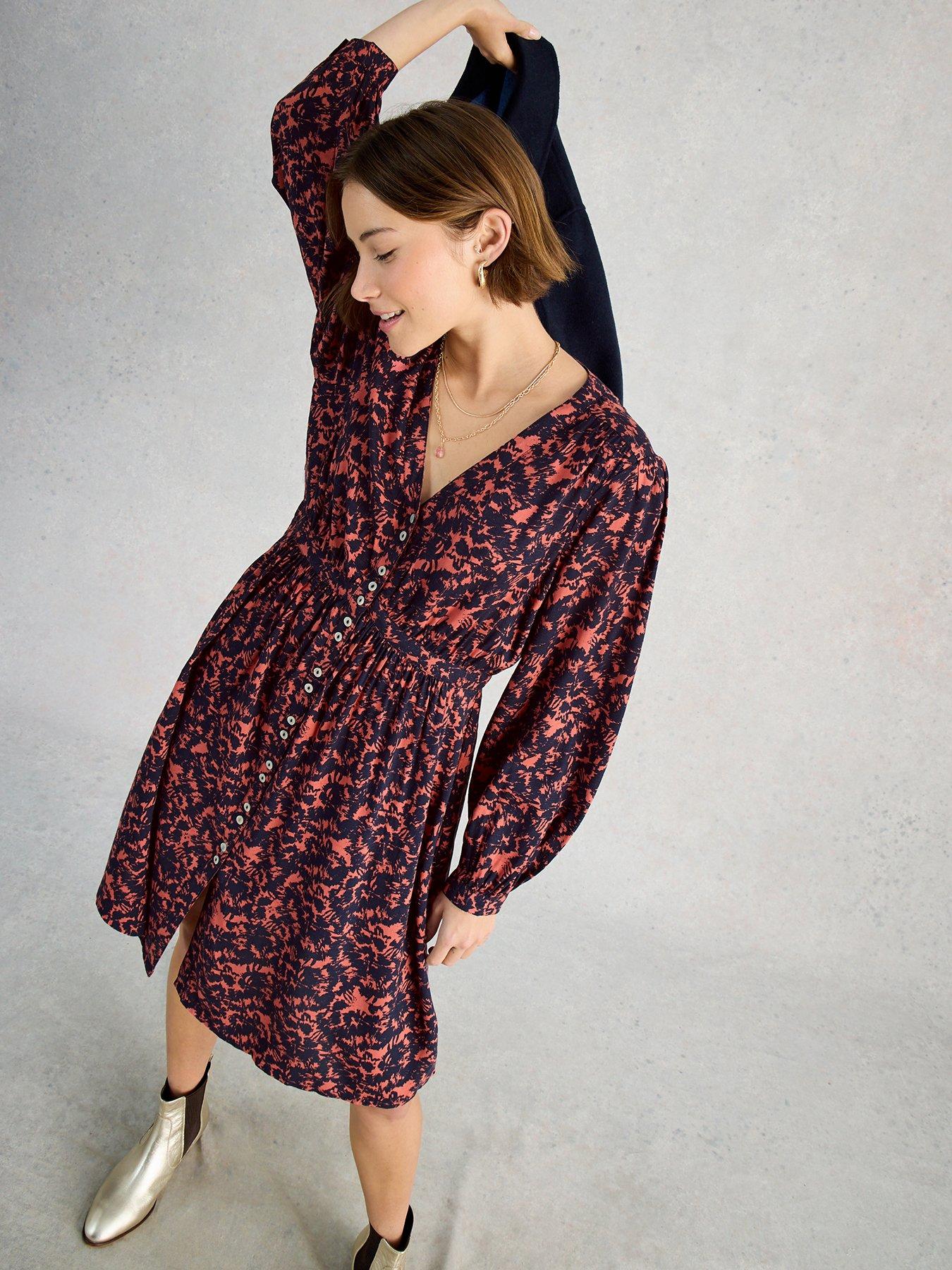 White Stuff Phoebs Dress - Pink