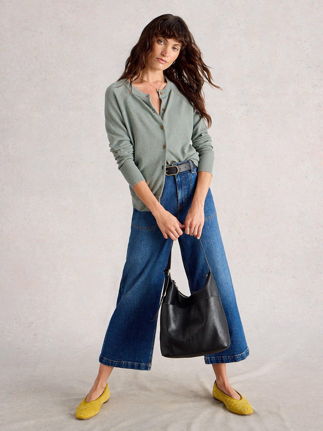 Image 3 of 6 of White Stuff Lulu Cardigan - Green