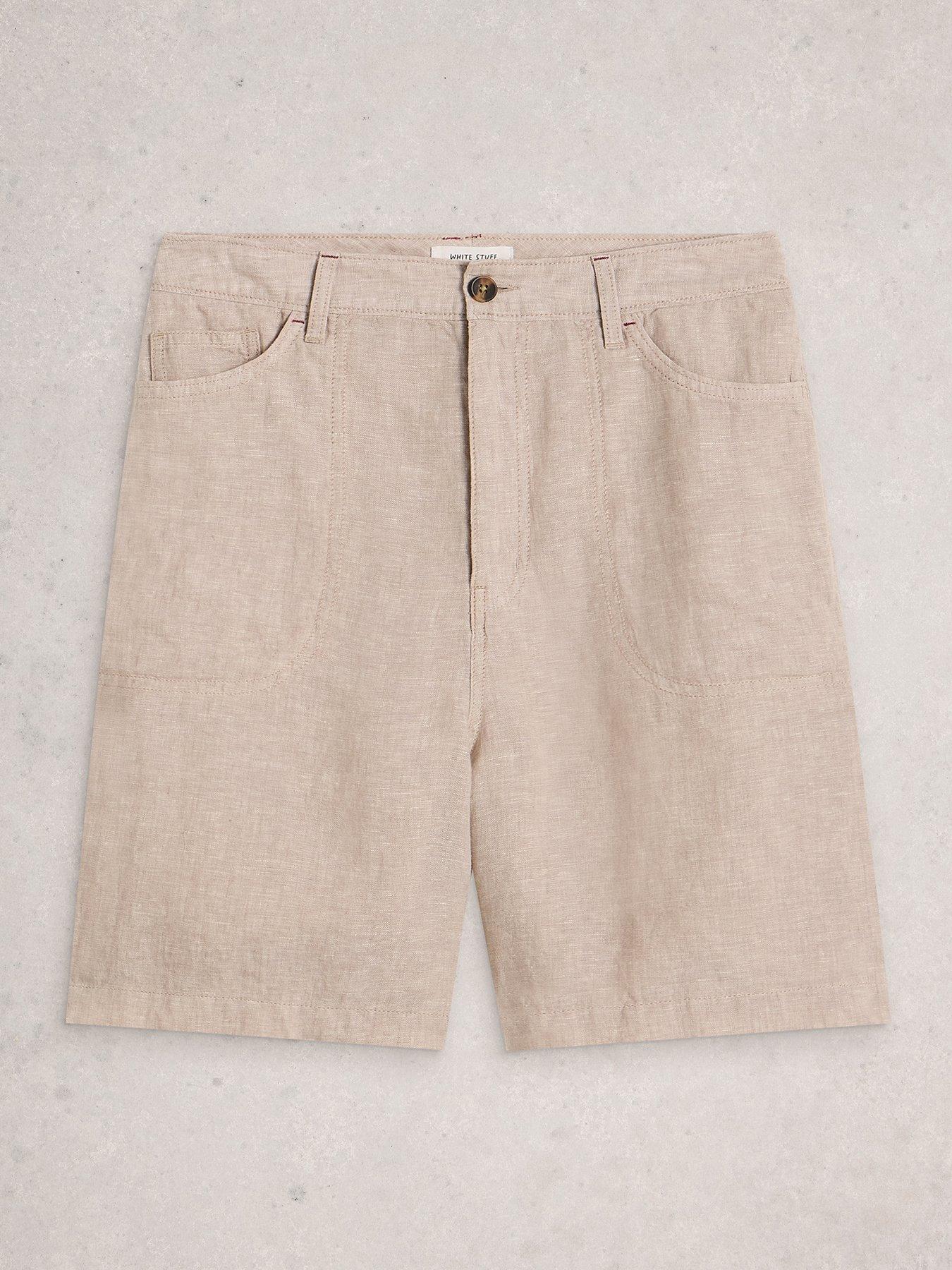 White Stuff Tia Linen Short - Beige | Very