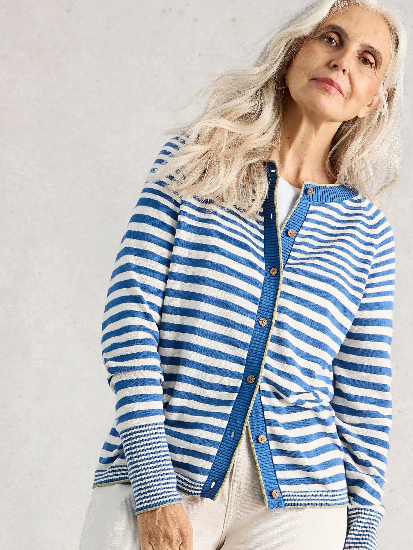 White Stuff Lulu Stripe Cardi