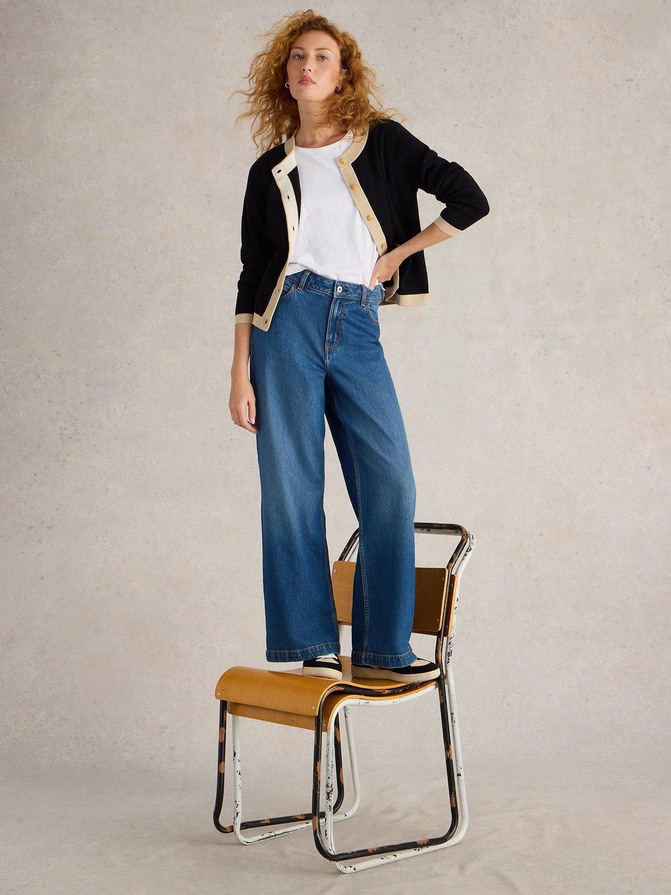 Image 4 of 6 of White Stuff Charlotte Cardigan - Black