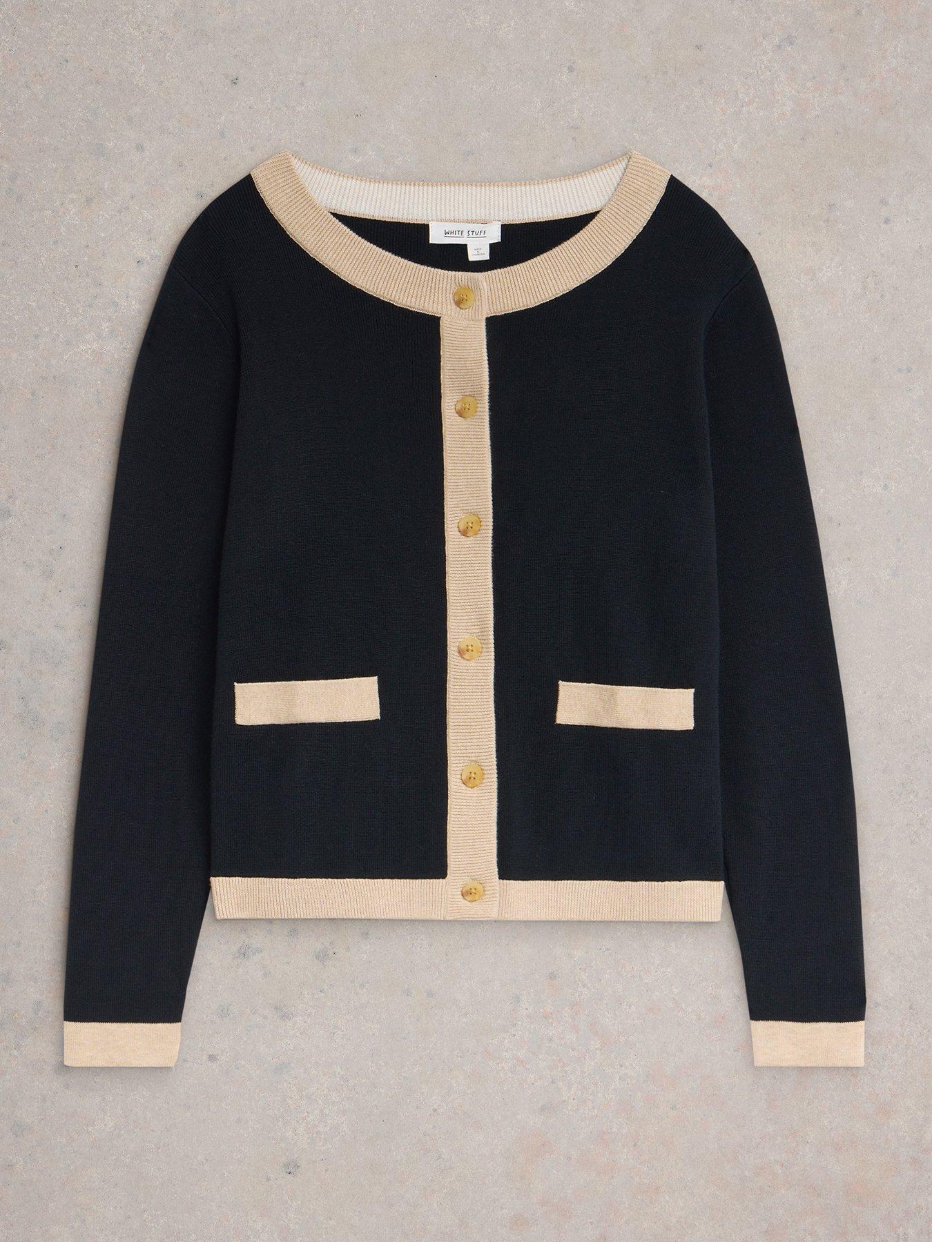Image 5 of 6 of White Stuff Charlotte Cardigan - Black
