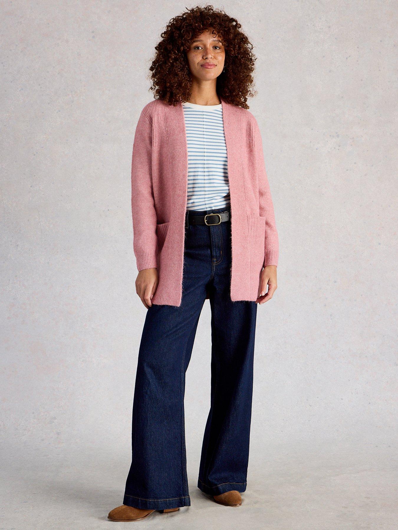 Image 3 of 6 of White Stuff Erin Cardigan - Pink