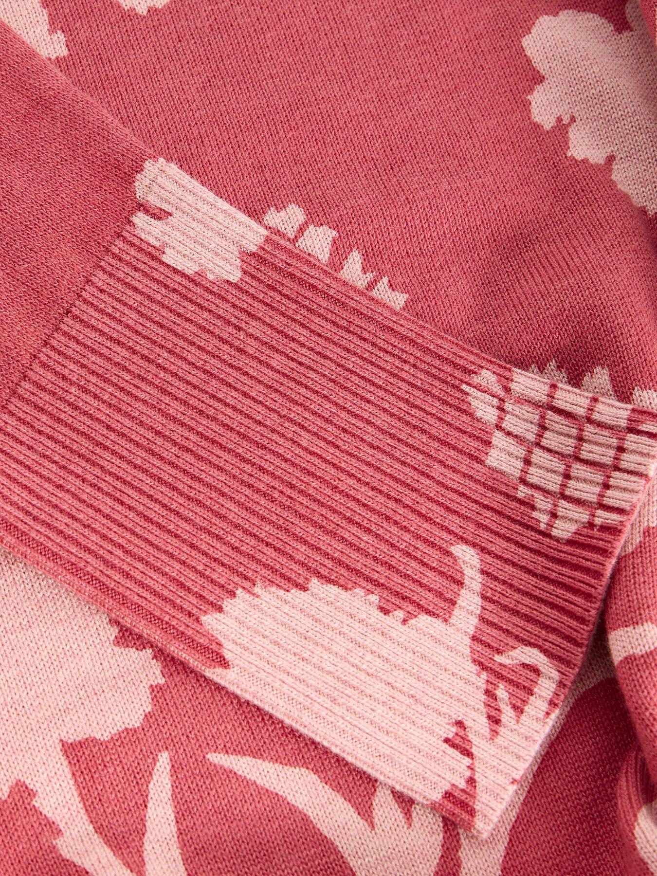 Image 6 of 6 of White Stuff Olive Print Jumper