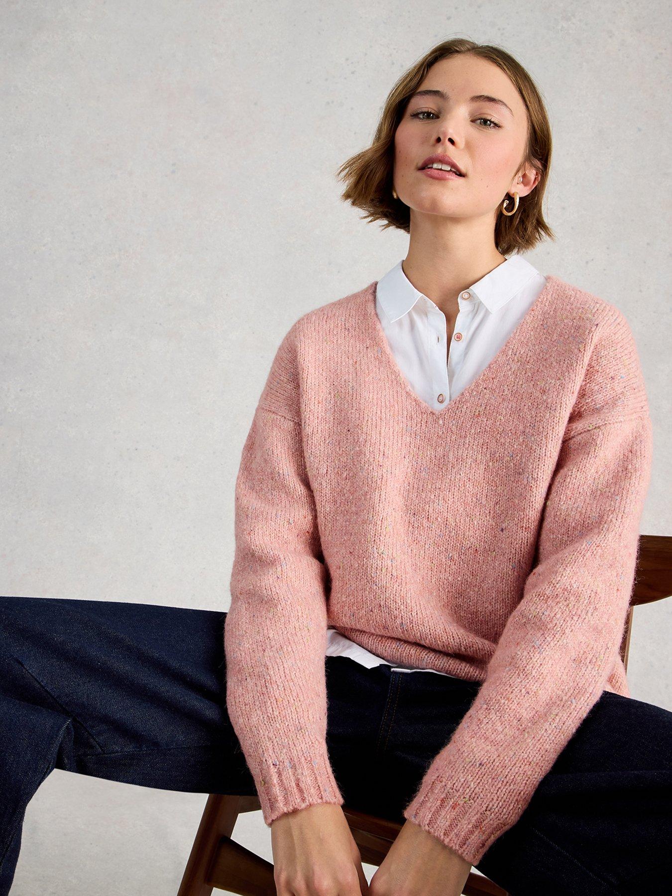 White Stuff Tamara Texture V Neck
