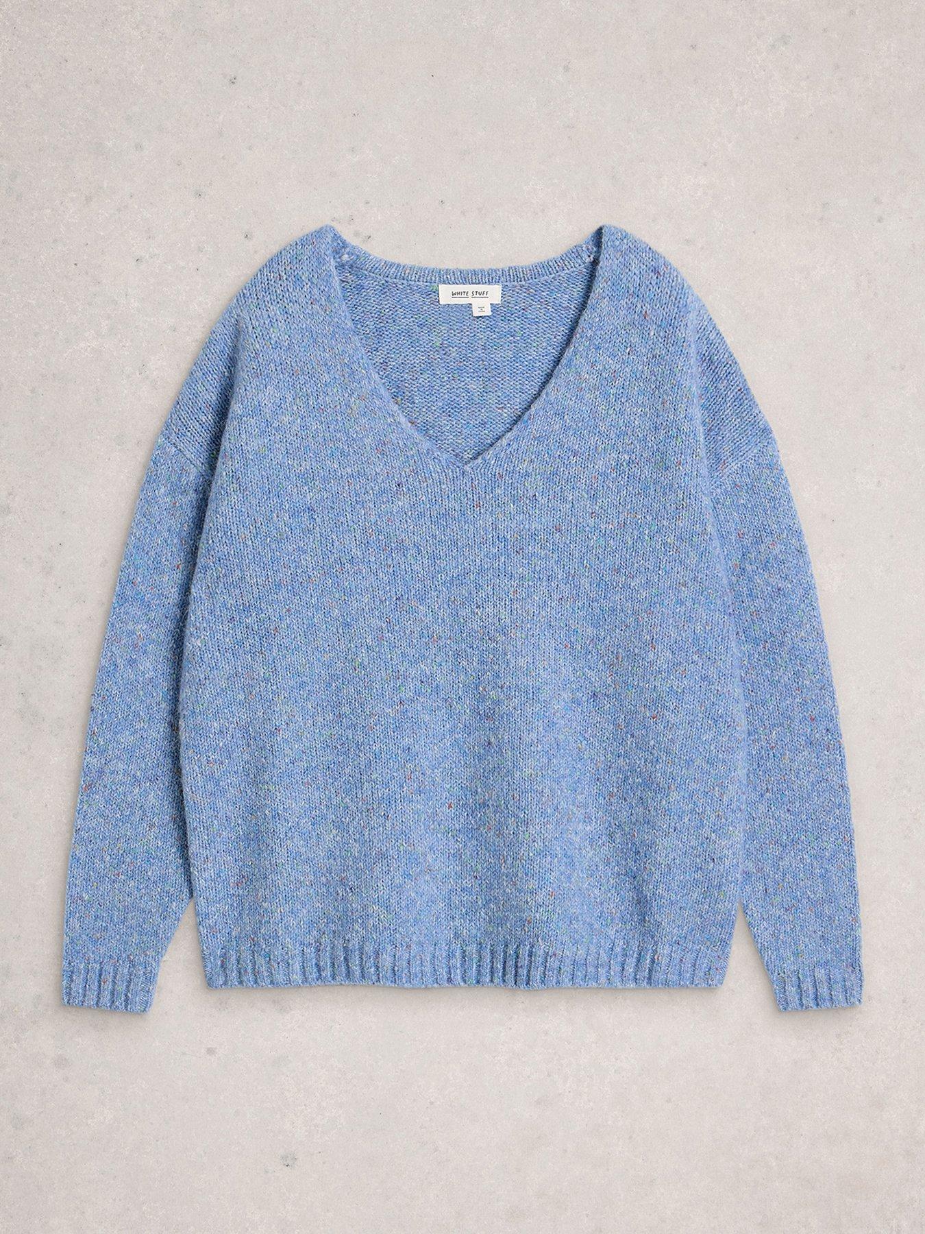 Image 5 of 6 of White Stuff Tamara Texture V Neck