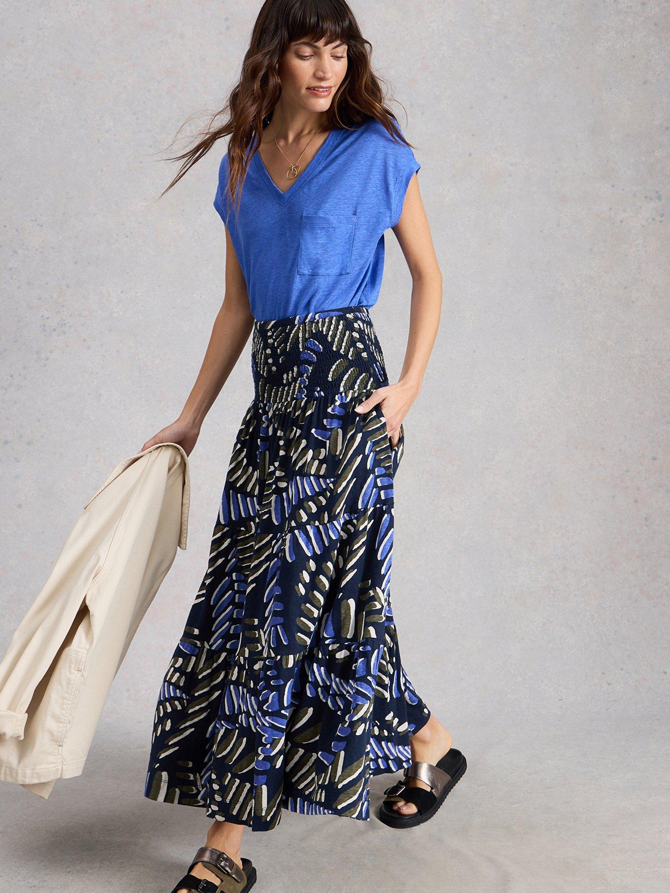 Image 3 of 6 of White Stuff Marissa Jersey Maxi Skirt