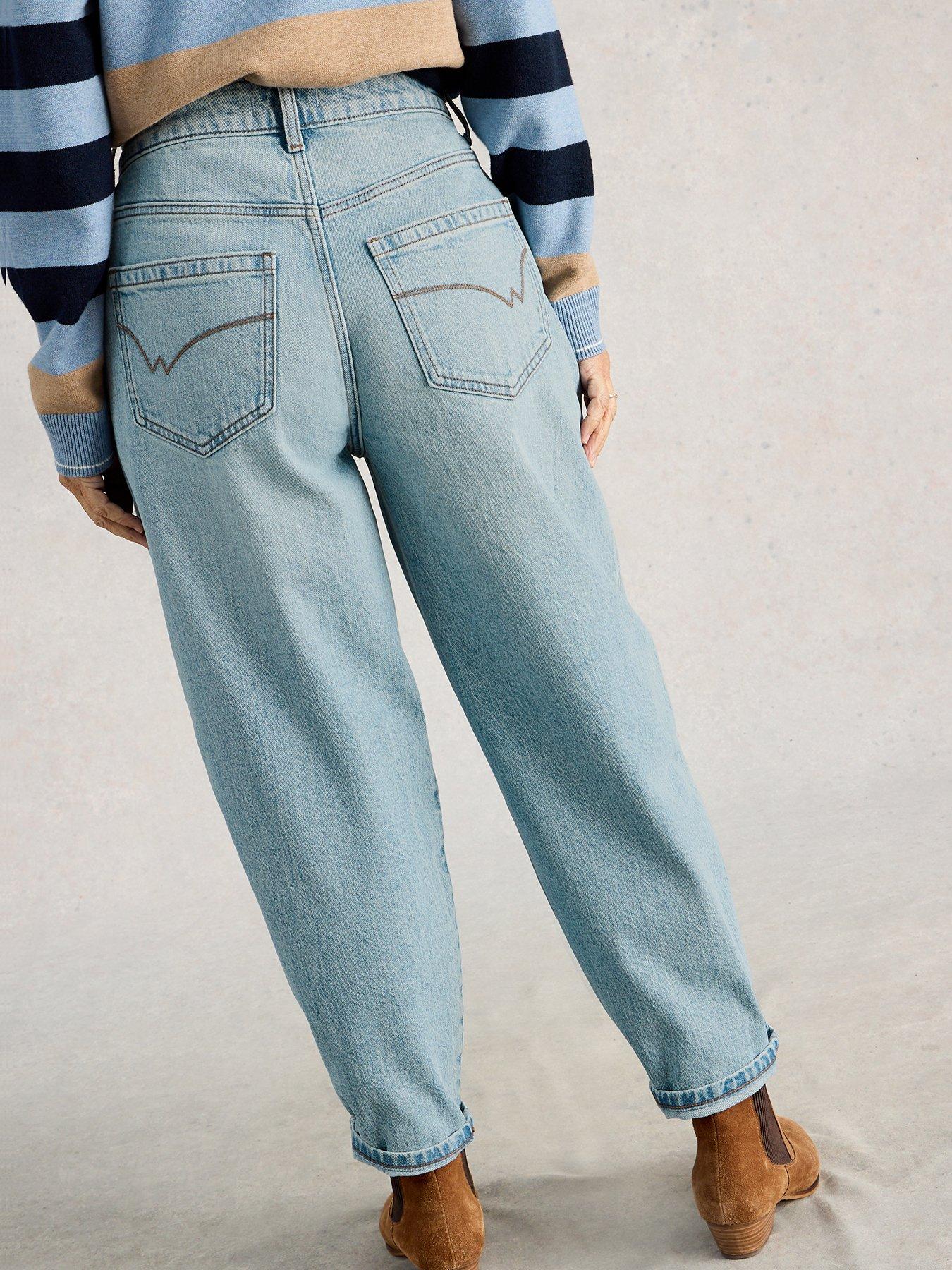 Image 2 of 6 of White Stuff Aubrey Barrel Leg Jean