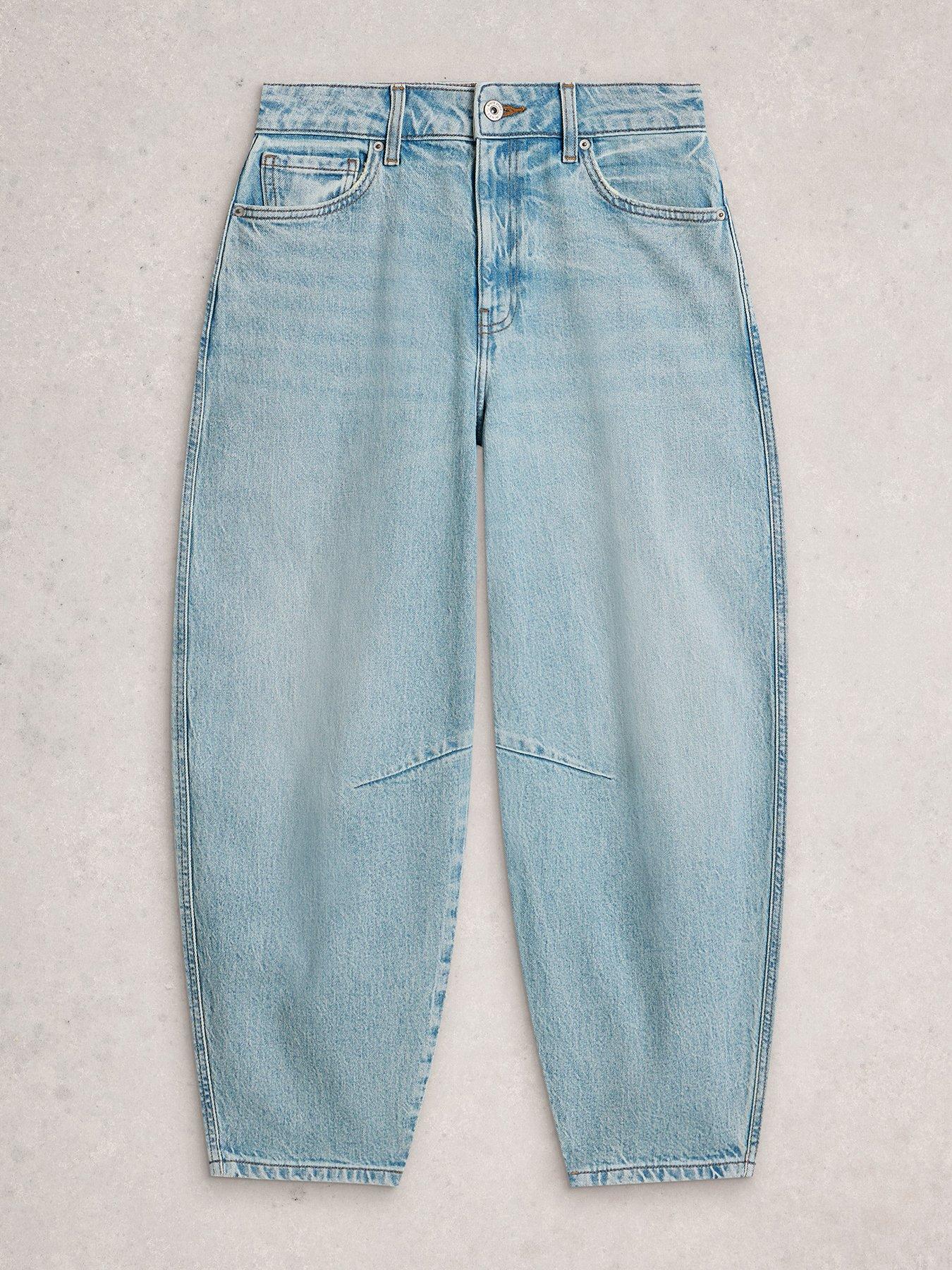 Image 5 of 6 of White Stuff Aubrey Barrel Leg Jean