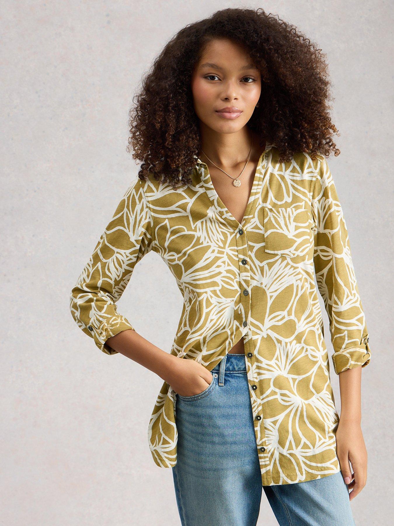 White Stuff Annie Longline Shirt