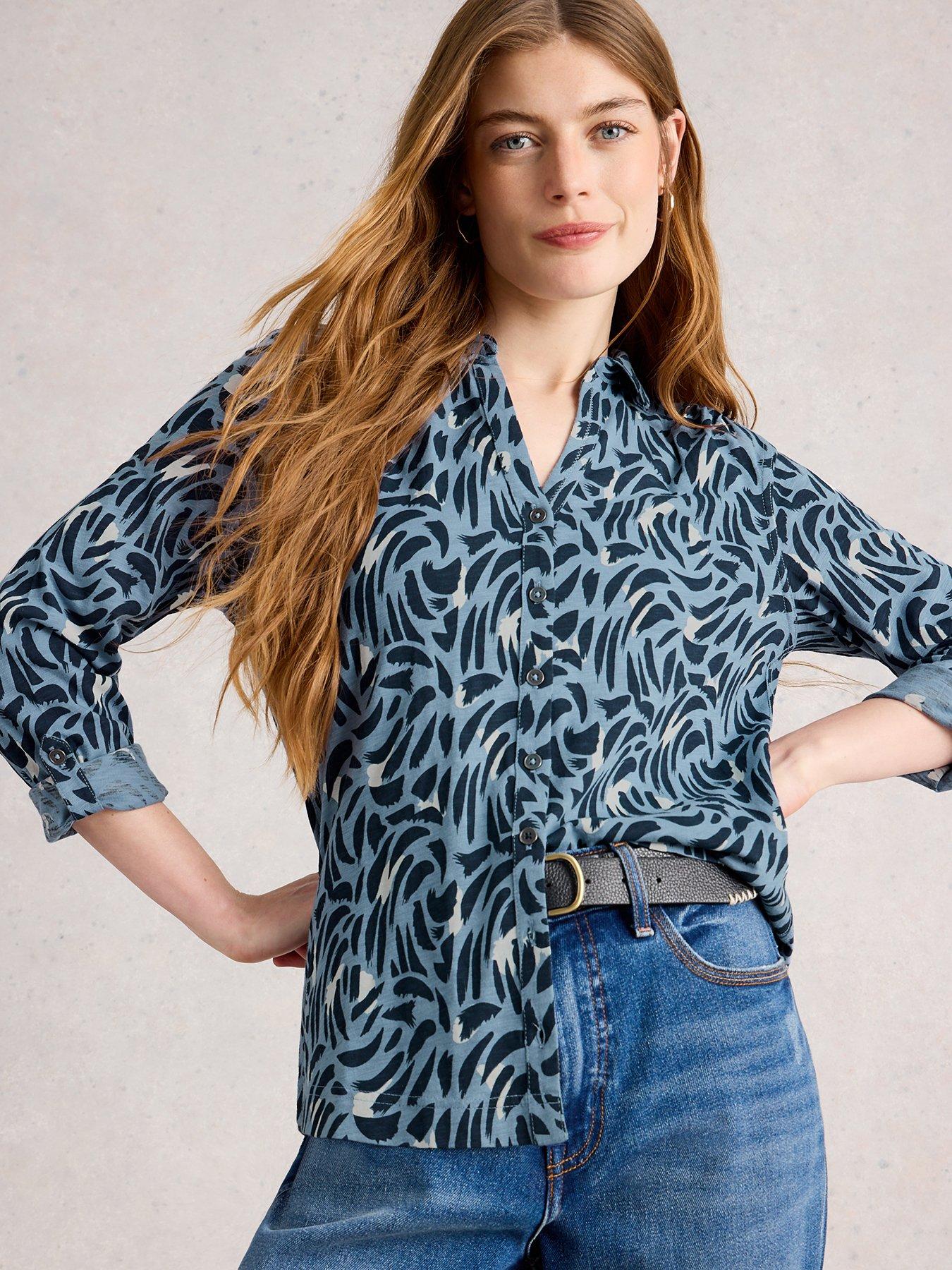 White Stuff Annie Jersey Shirt