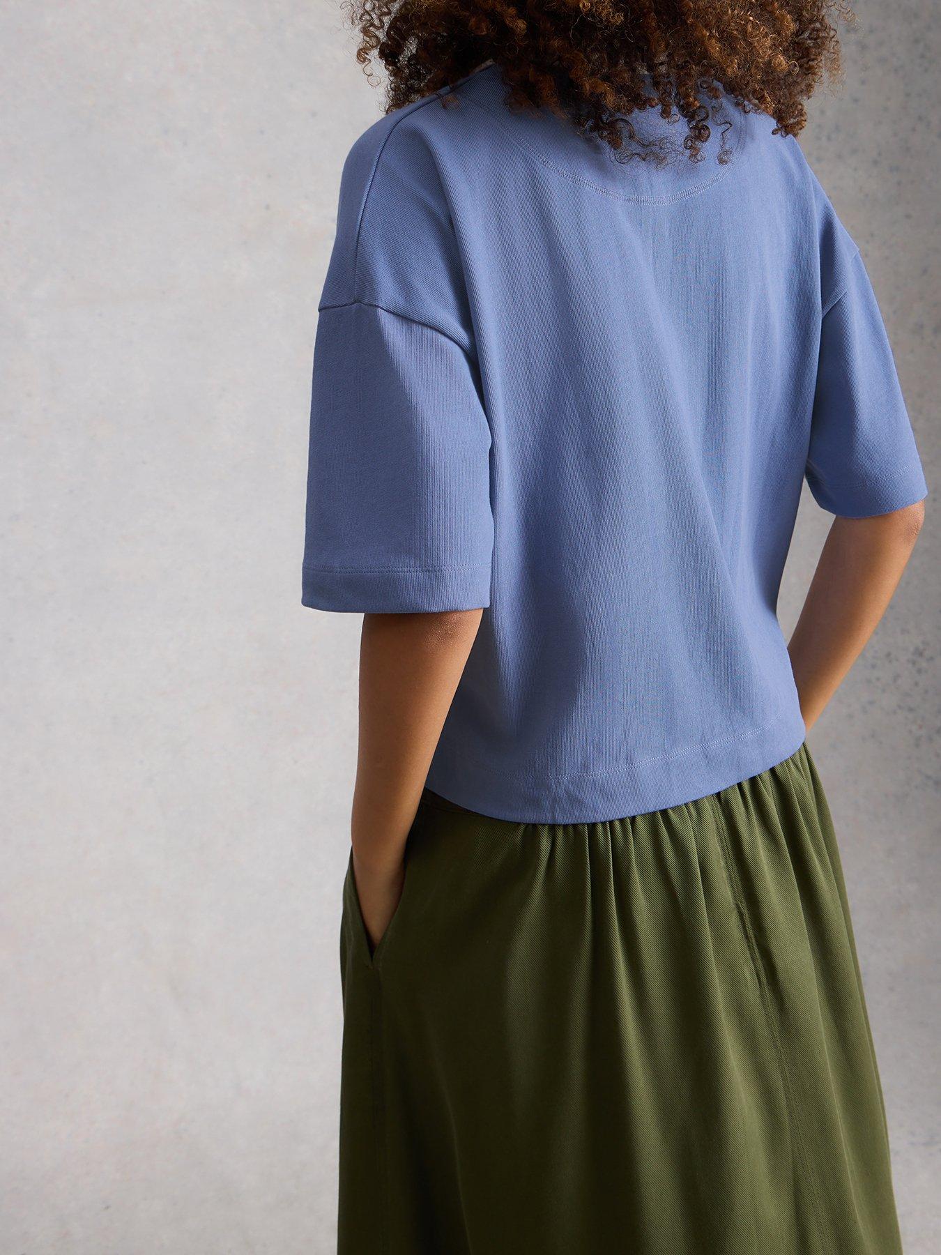 Image 2 of 6 of White Stuff Ruby Rugby Top - Blue