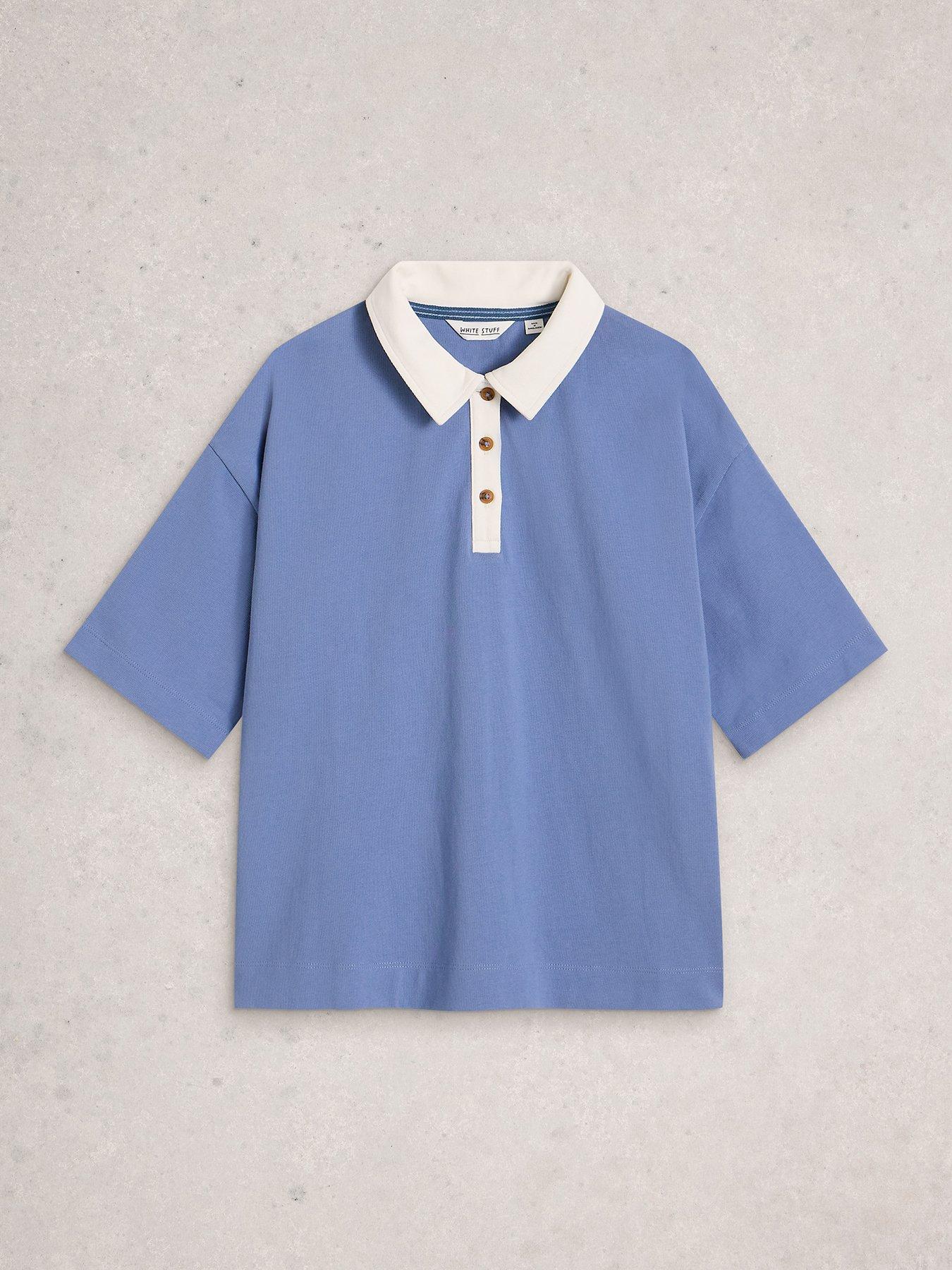Image 5 of 6 of White Stuff Ruby Rugby Top - Blue