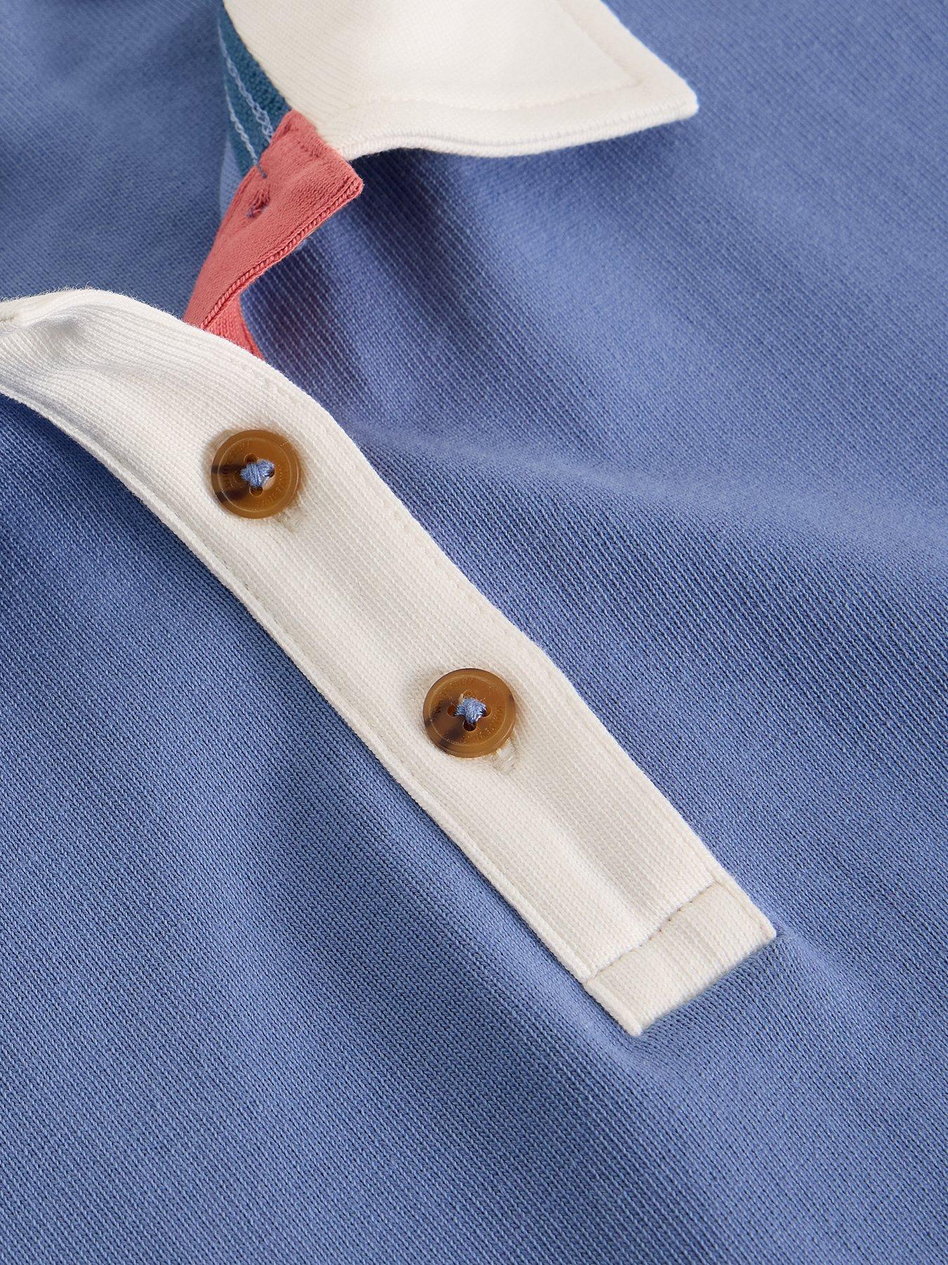 Image 6 of 6 of White Stuff Ruby Rugby Top - Blue