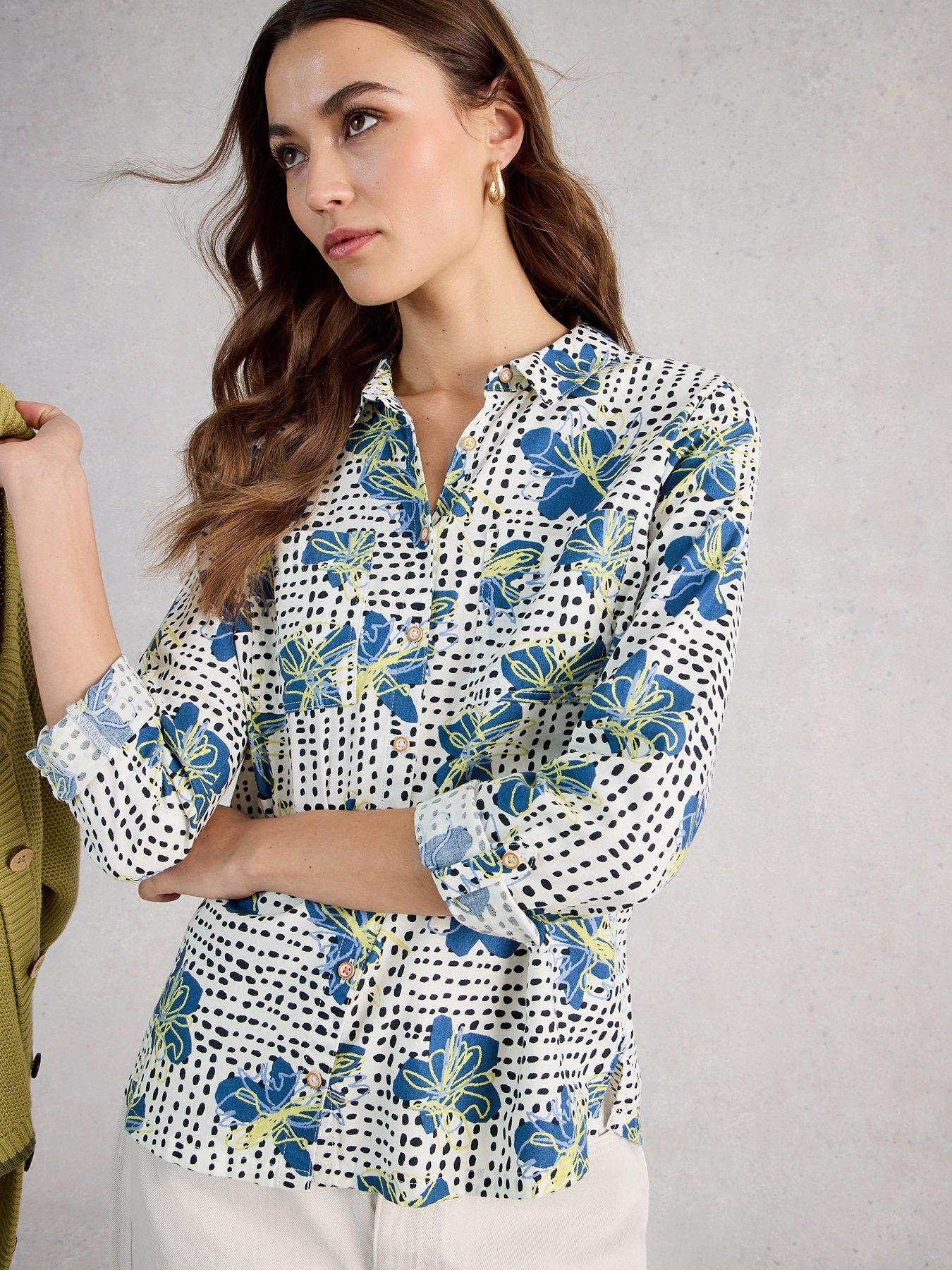 White Stuff Sophie Cotton Shirt - White | Very