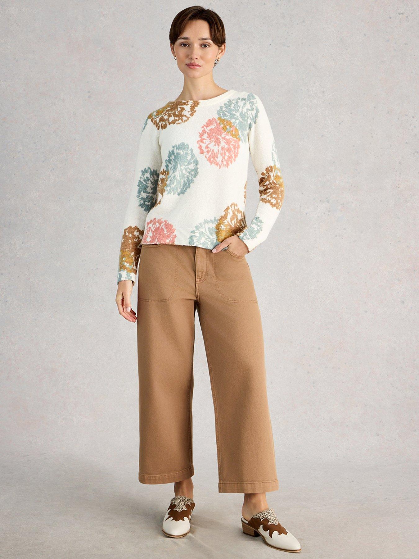White Stuff Jodie Print Jumper