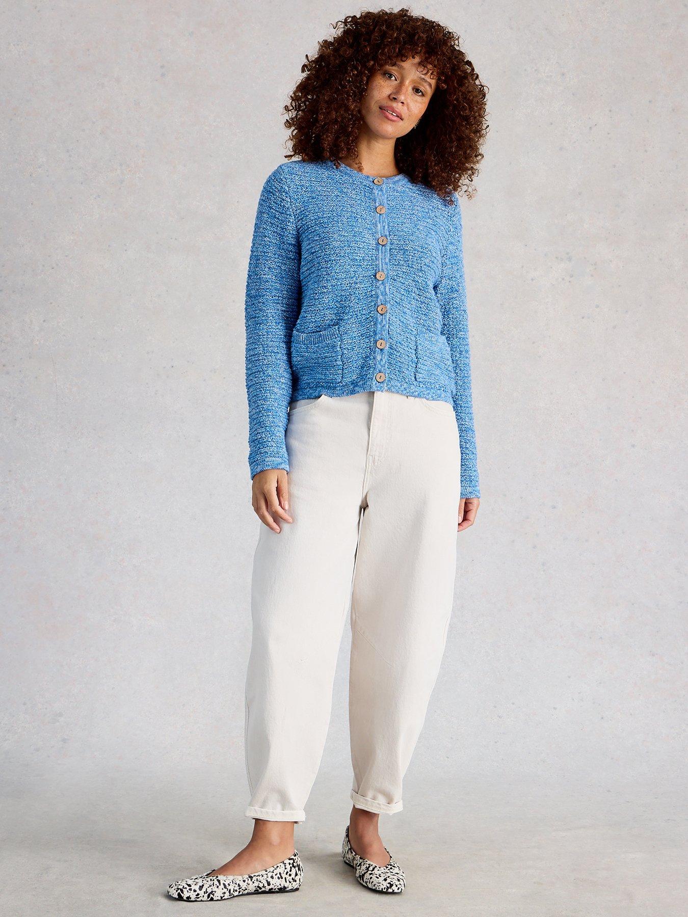 Image 3 of 6 of White Stuff Belle Cardigan - Blue