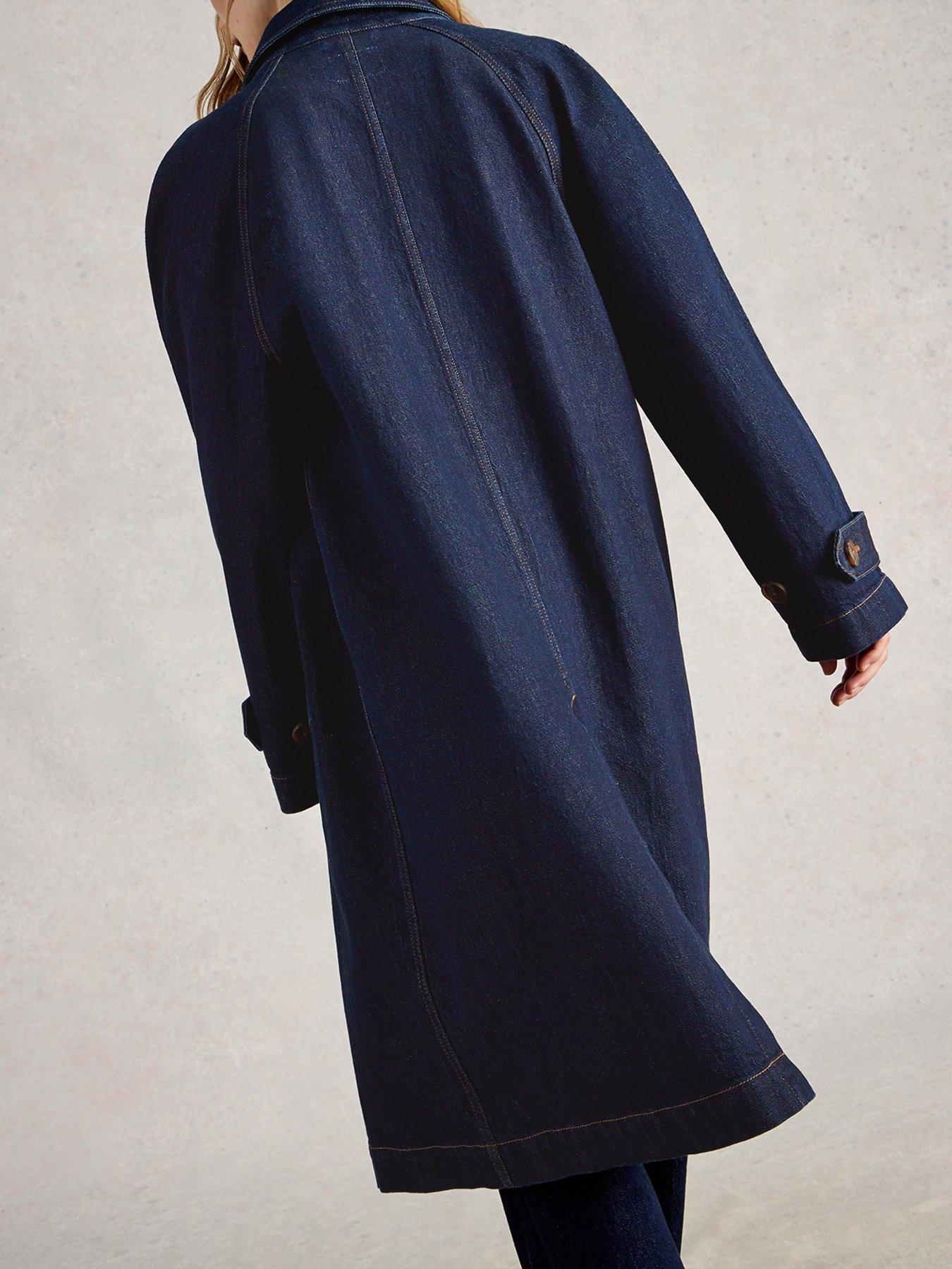 Image 2 of 6 of White Stuff Oakleigh Denim Coat - Blue