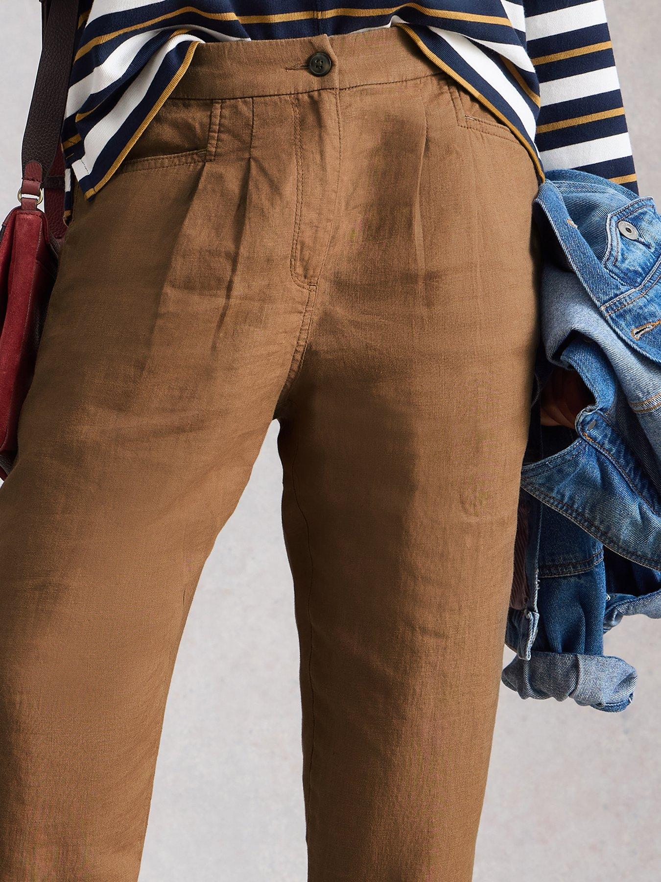 Image 4 of 6 of White Stuff Rowena Linen Trouser