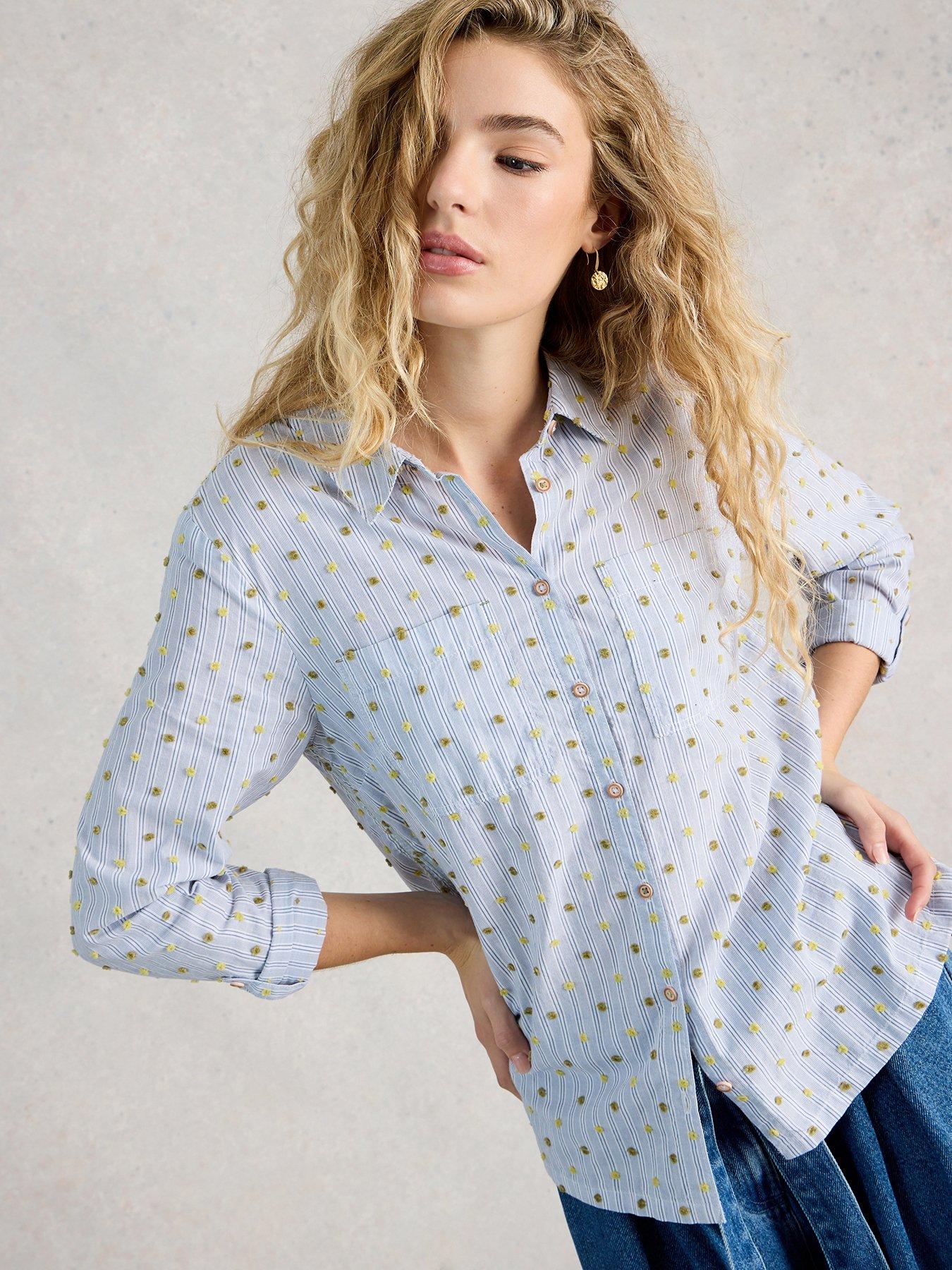Image 1 of 6 of White Stuff Sophie Cotton Shirt