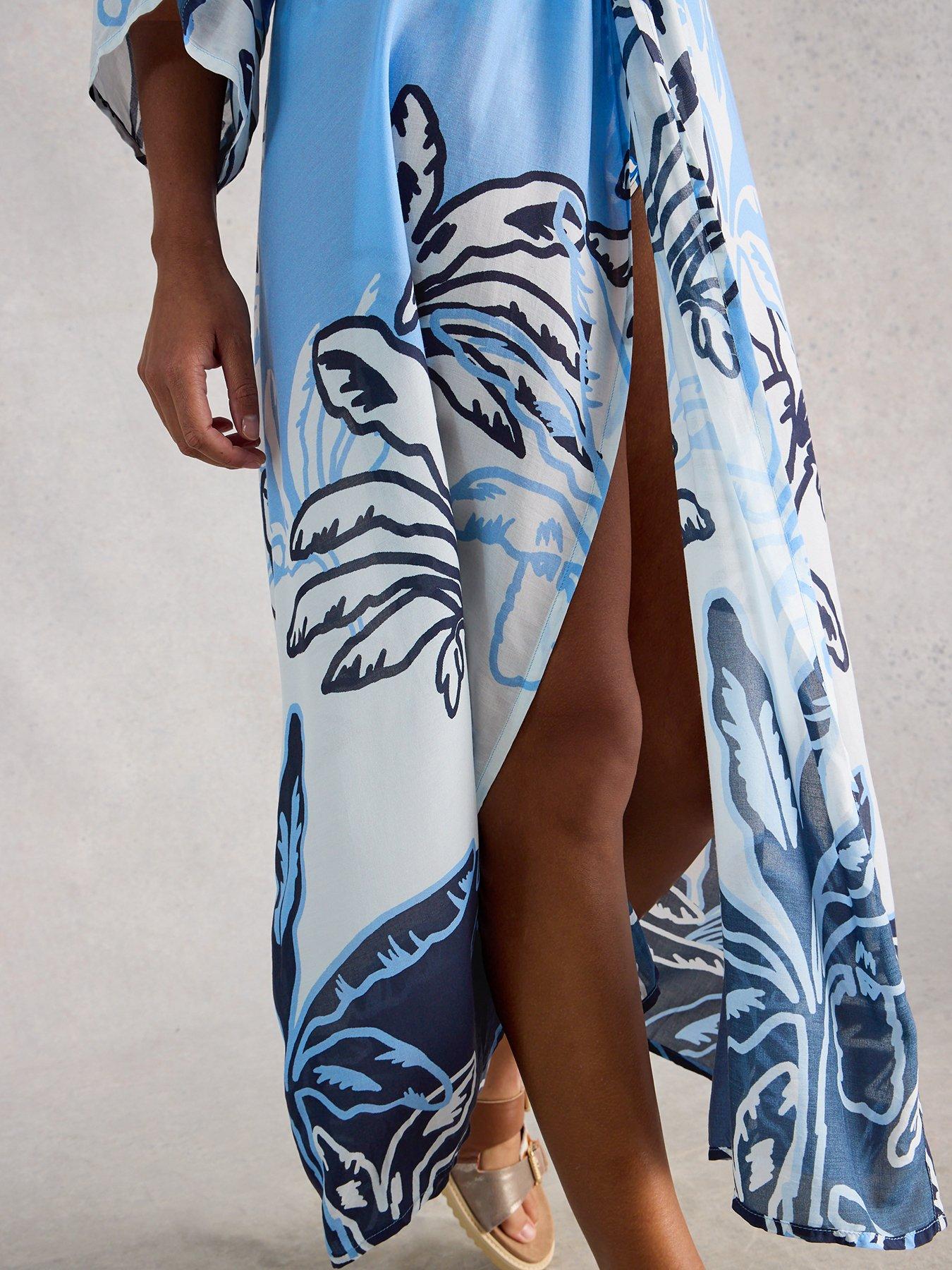 Image 4 of 6 of White Stuff Cleo Cover Up Kimono