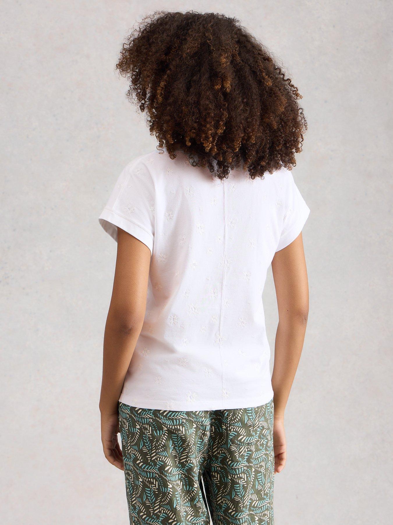 Image 2 of 6 of White Stuff Nelly Embroidered Tee
