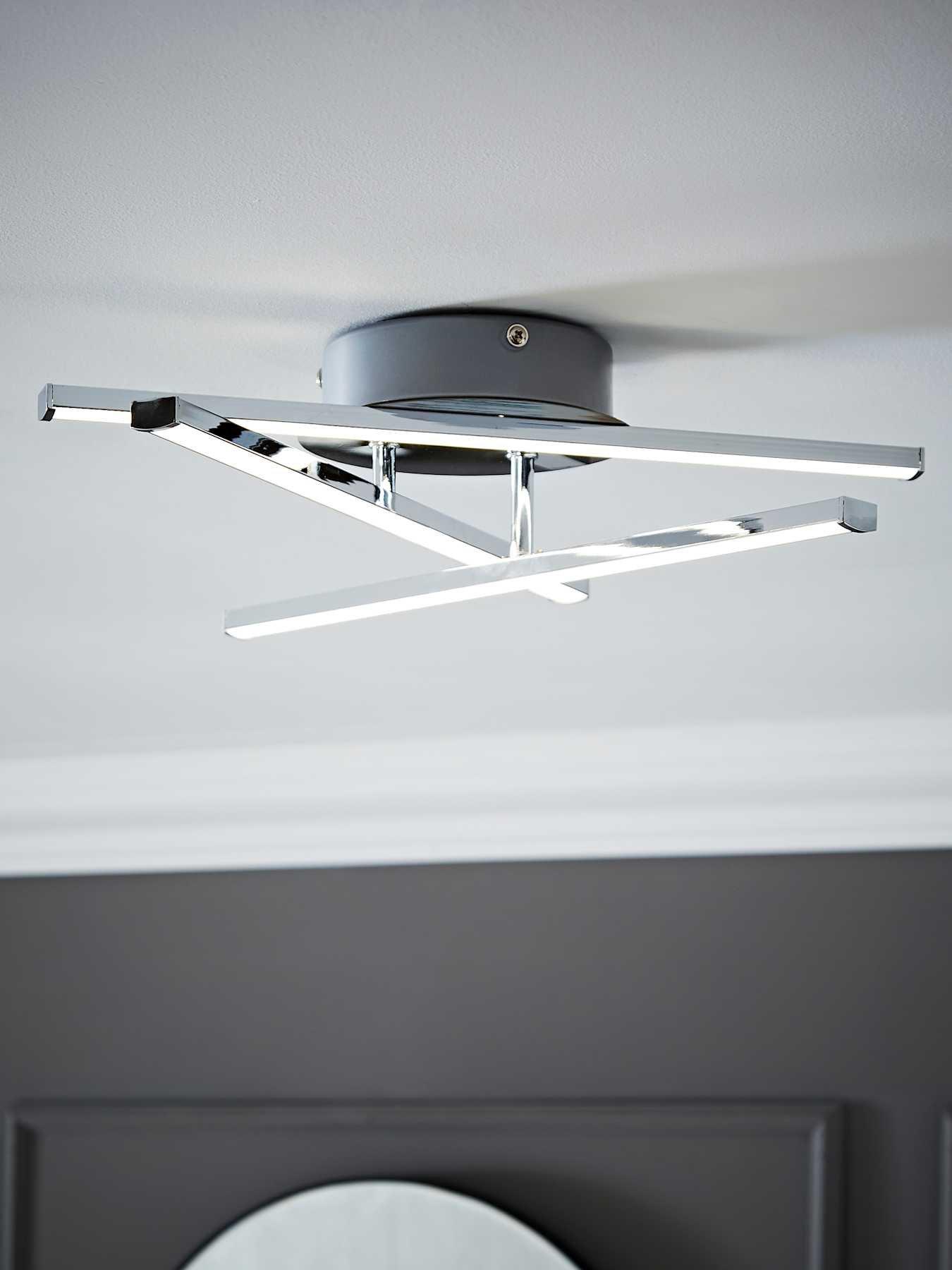 valuelights-infinity-chrome-adjustable-crossover-ip44-integrated-led-ceiling-light