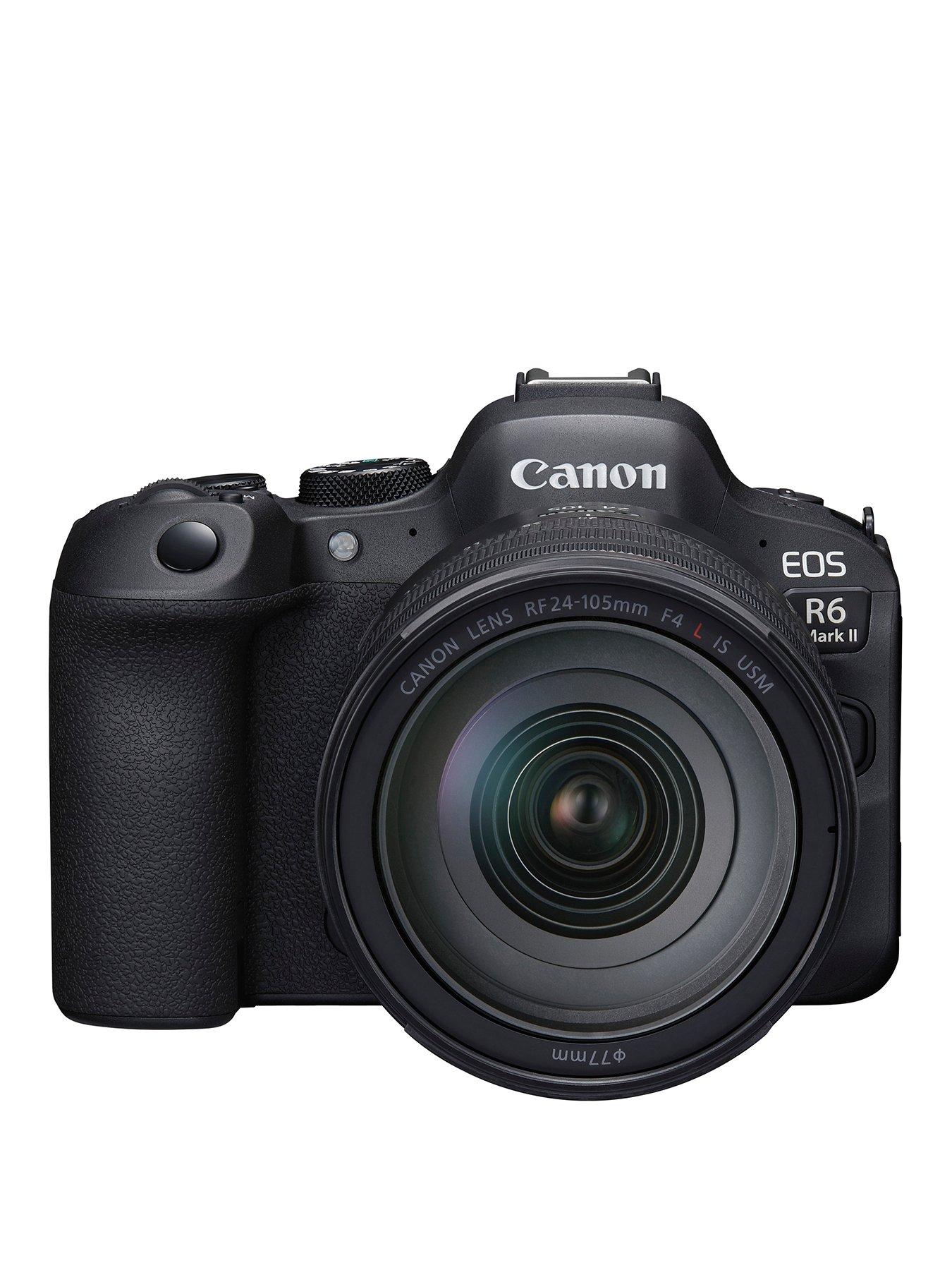 Canon EOS R6 Mark II Full Frame Mirrorless Camera  with Canon RF 24-105 F/4L IS USM Lens Kit