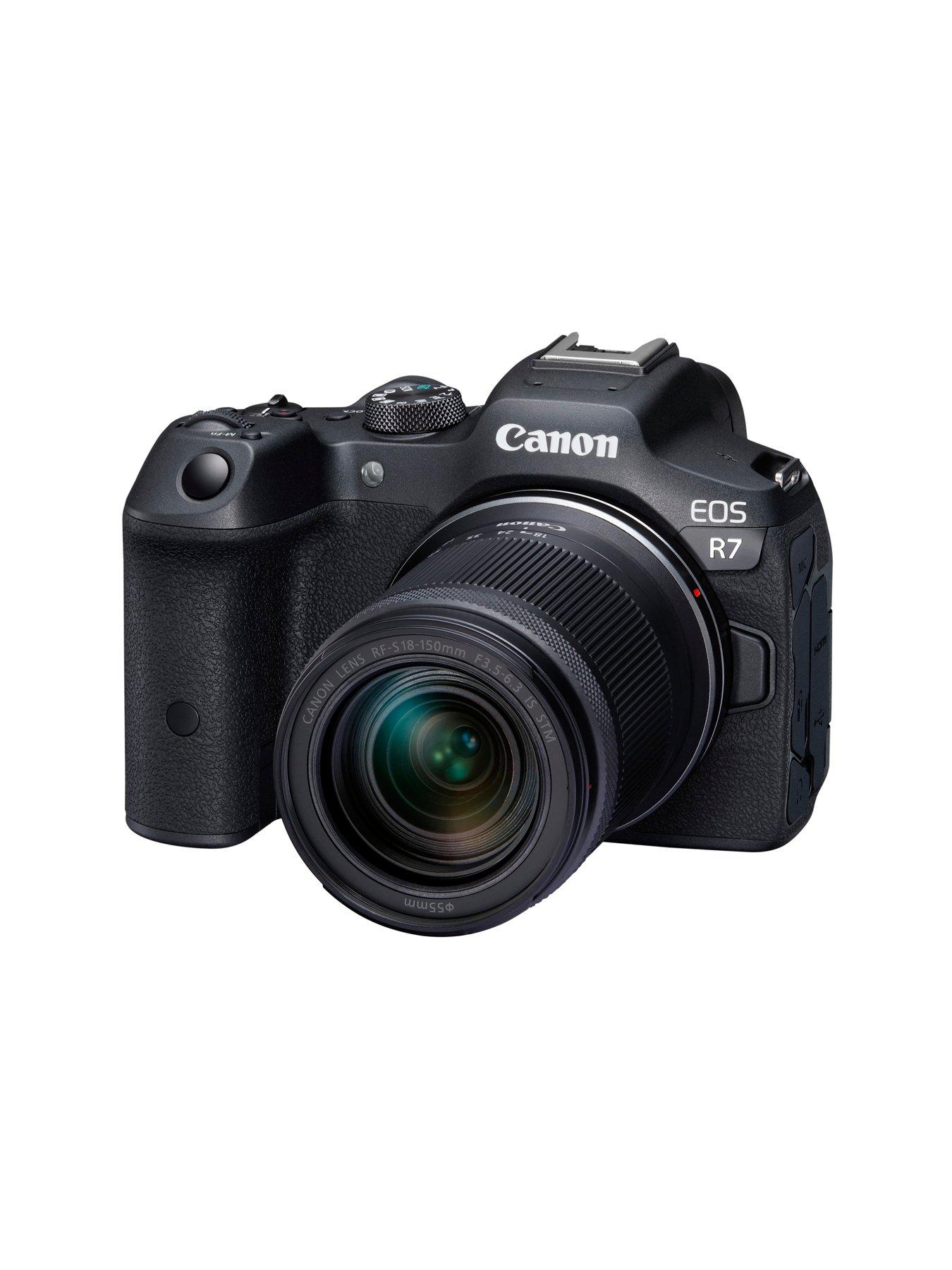 Canon EOS R7 Camera Kit inc RF-S 18-150mm Lens, Neck Strap & Additional ...