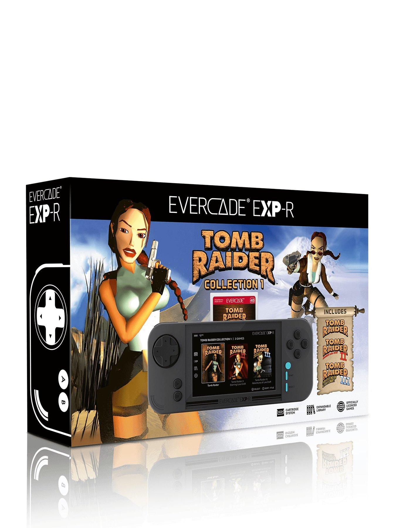 Evercade EXP-R  &  Tomb Raider Collection 1