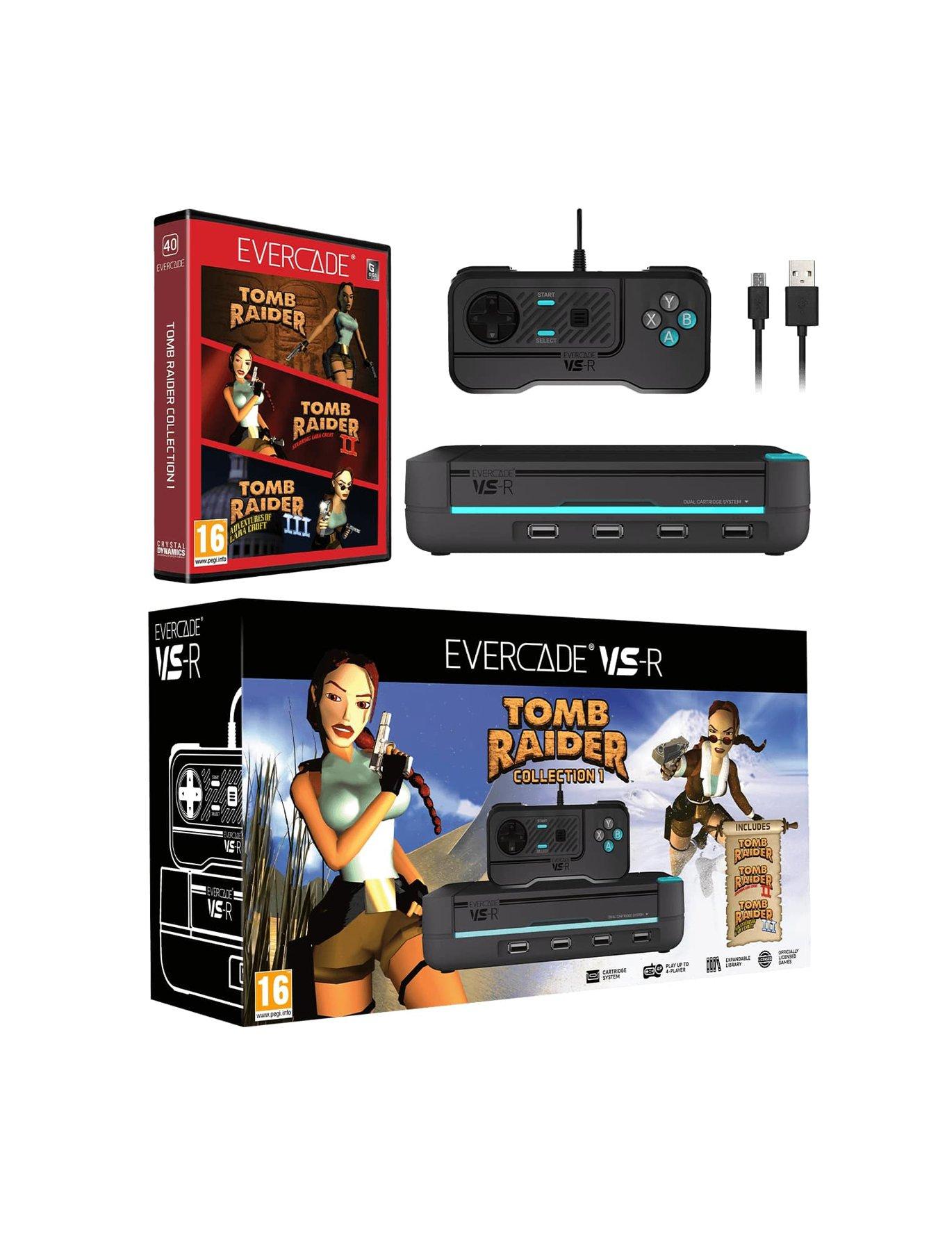 Evercade VS-R & Tomb Raider Collection 1 | Very