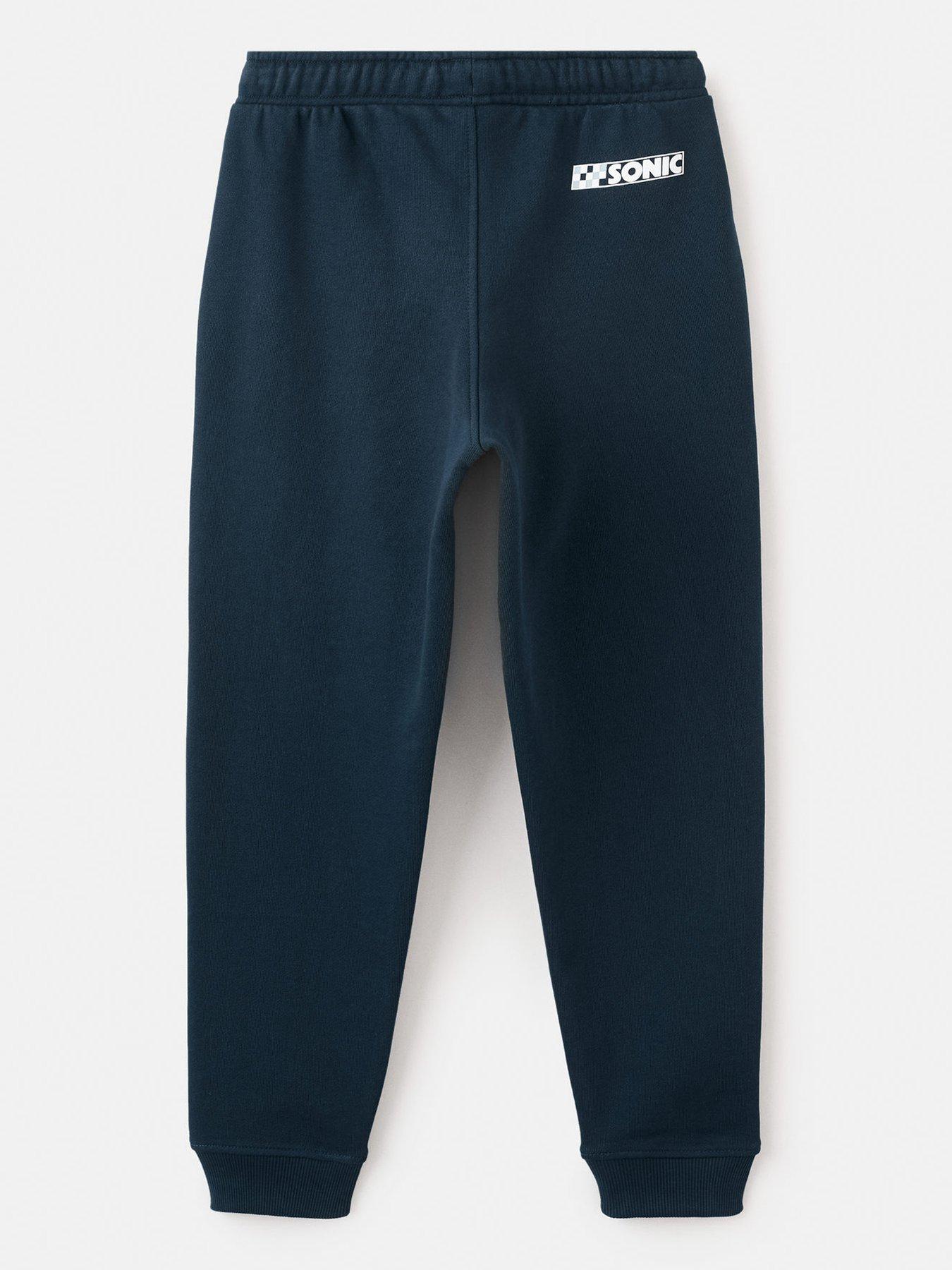 Image 2 of 4 of Mango Boys Sonic The Hedgehog Joggers - Navy
