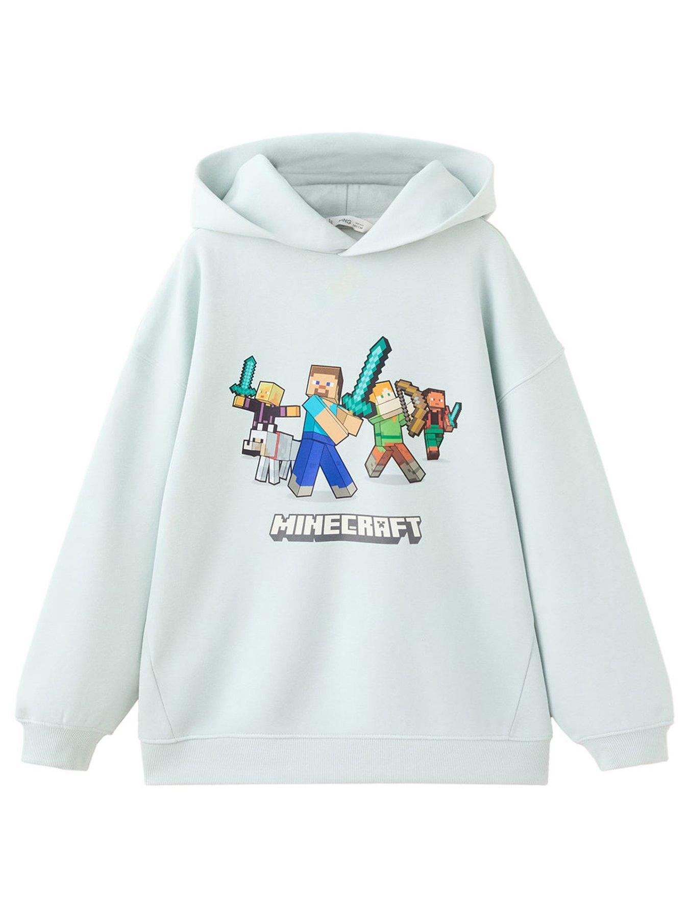Mango Boys Minecraft Hoodie - Aqua