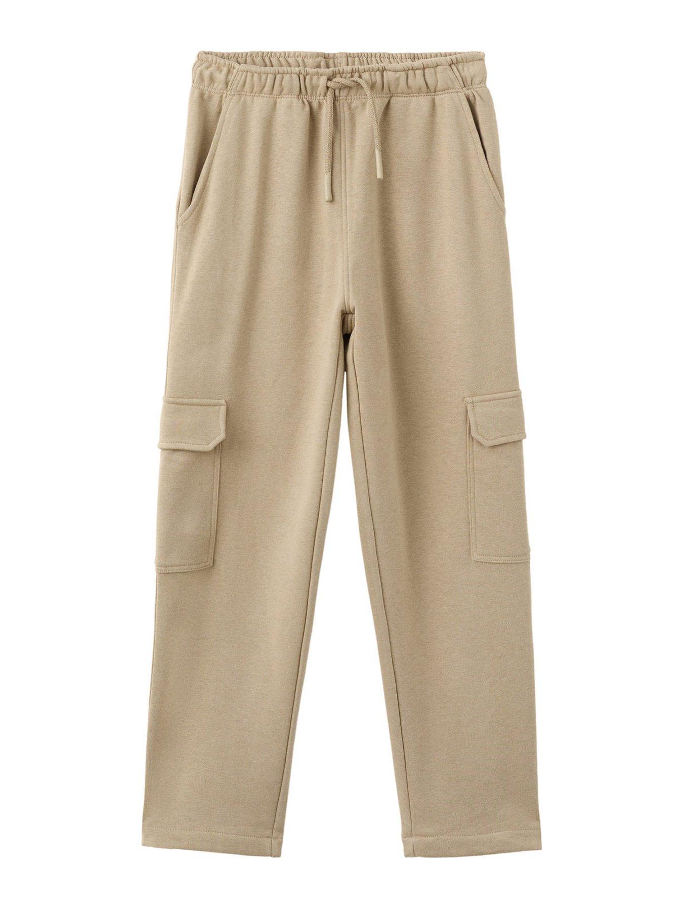Image 1 of 4 of Mango Boys Cargo Joggers - Brown