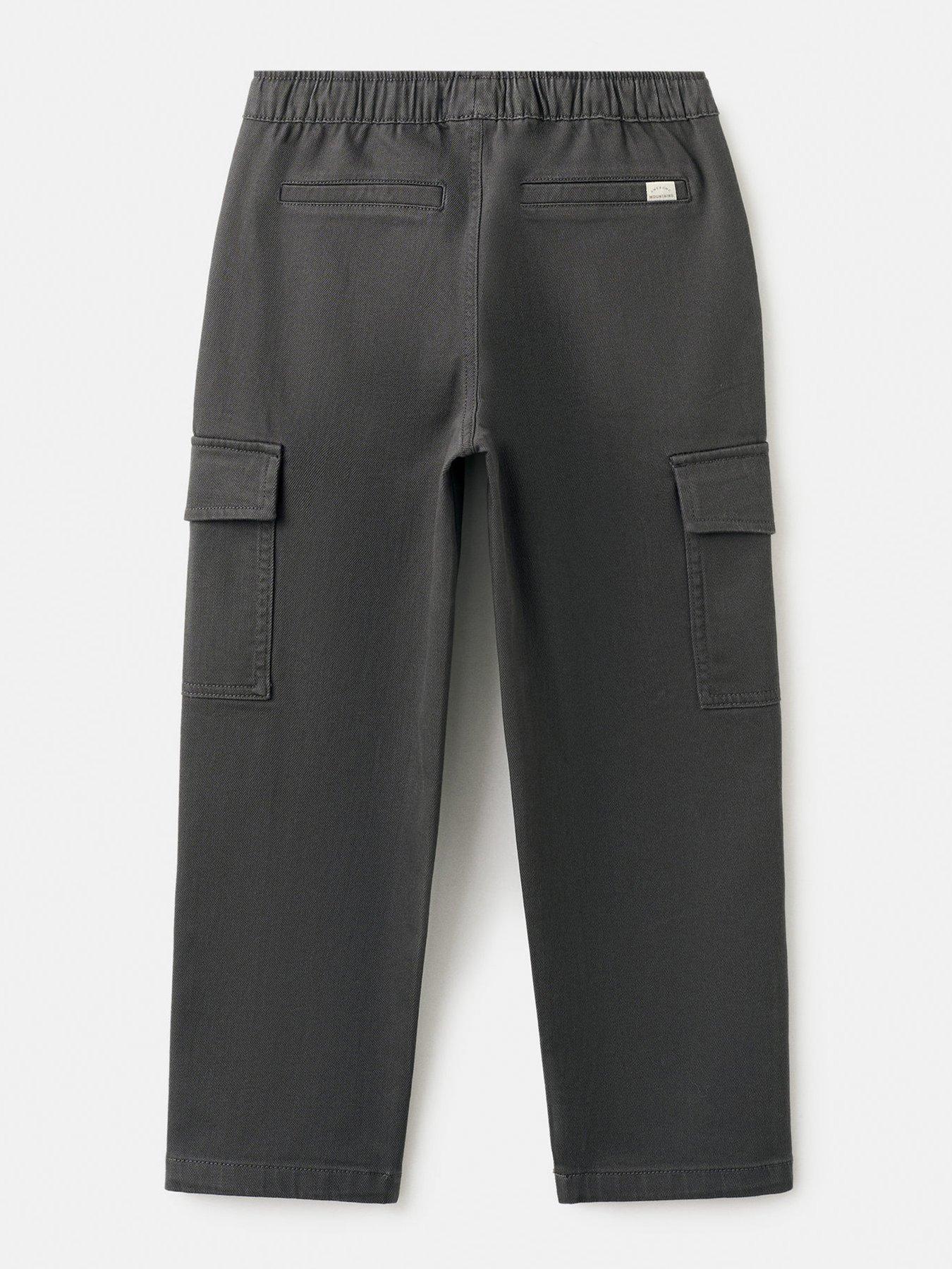 Image 2 of 4 of Mango Boys Combat Trousers - Dark Grey