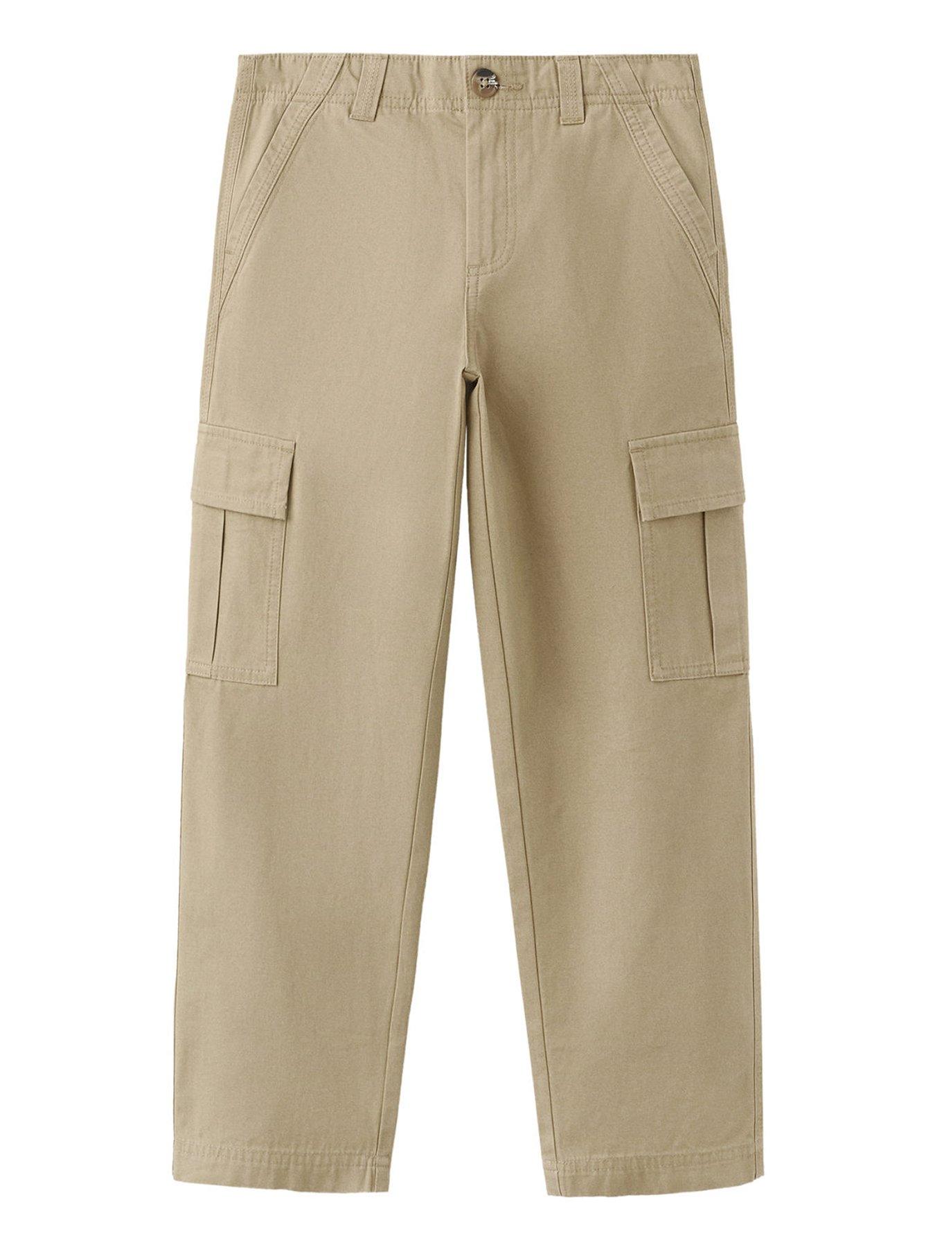 Image 2 of 5 of Mango Boys Combat Trousers - Beige